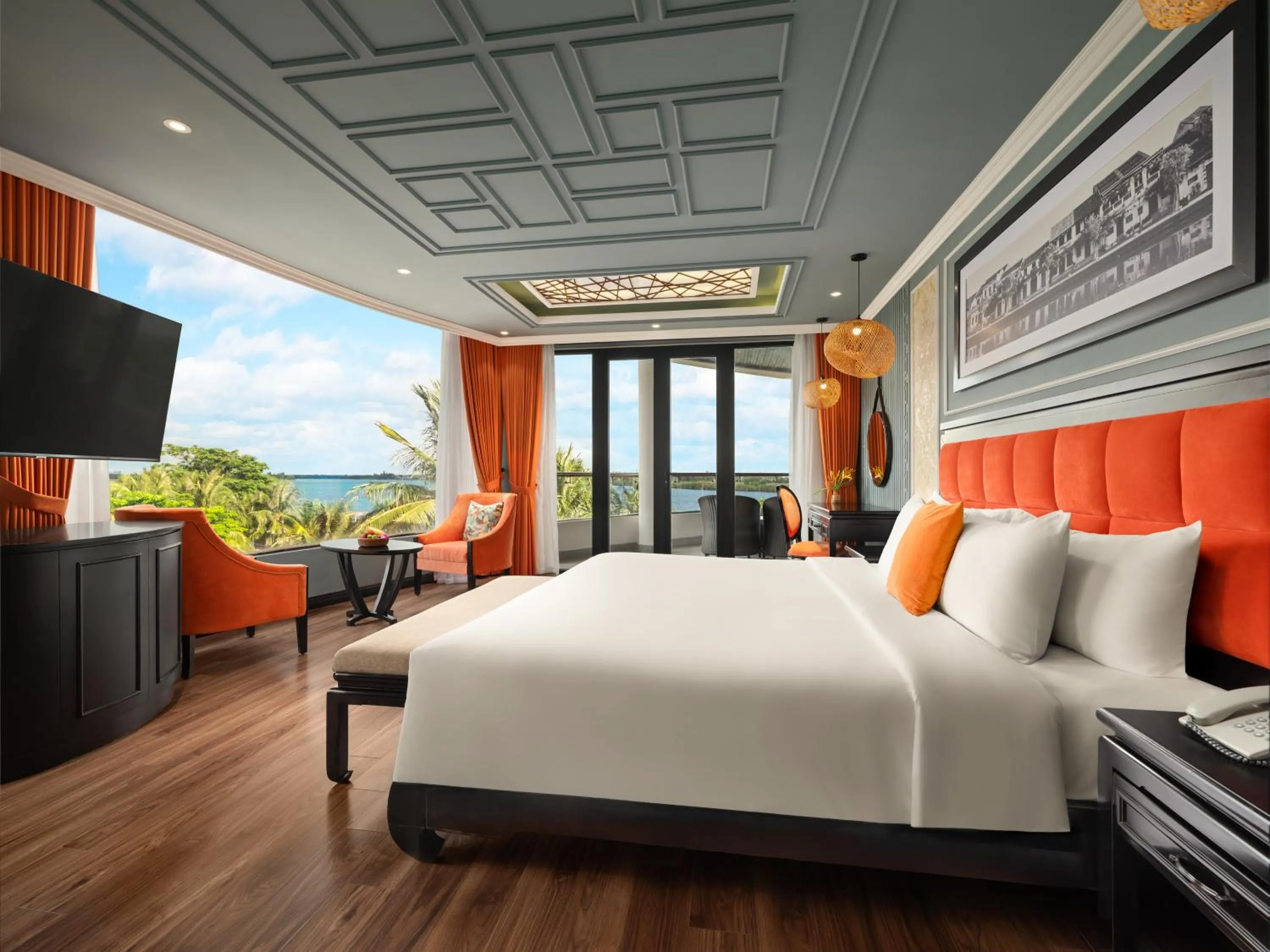 Bed in Bel Marina Hoi An Resort