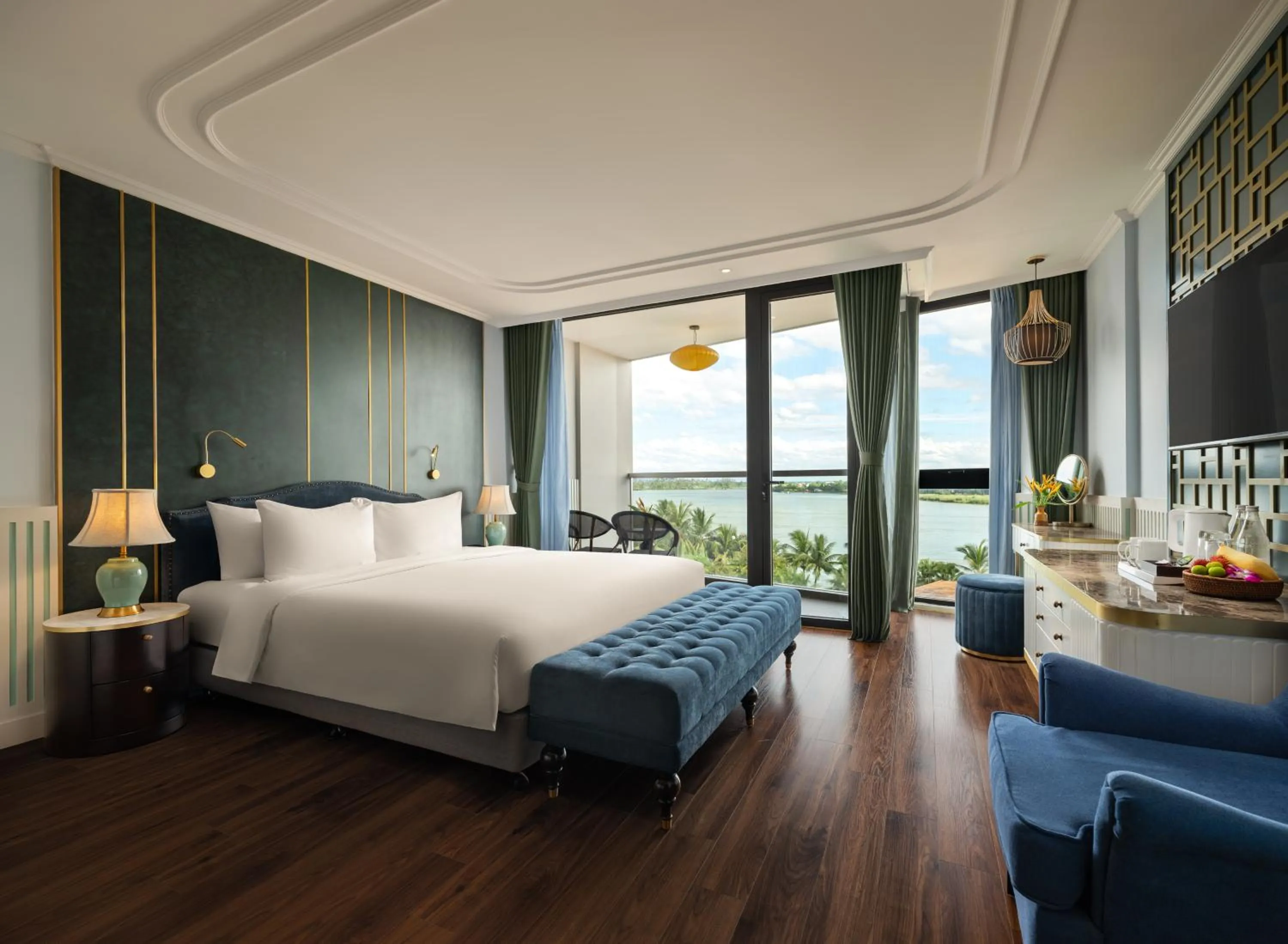 Bed in Bel Marina Hoi An Resort