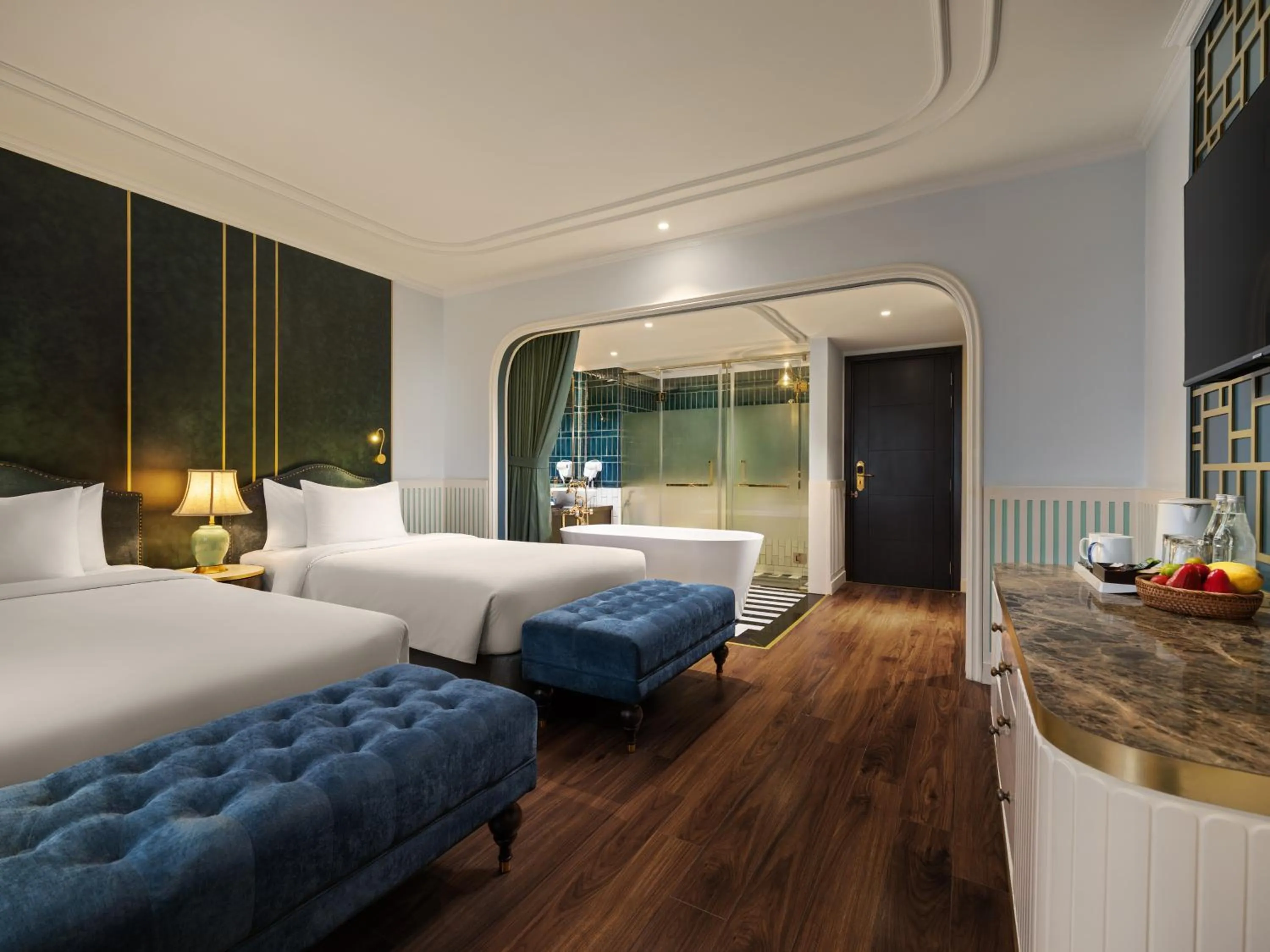 Bed in Bel Marina Hoi An Resort