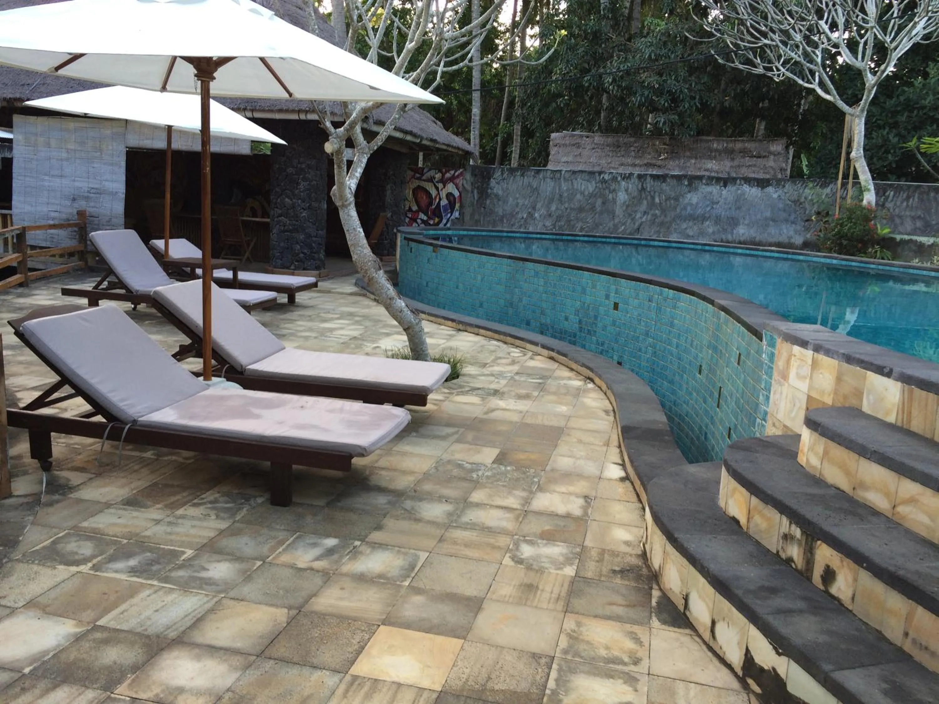 Swimming pool in Kangkung Cottages