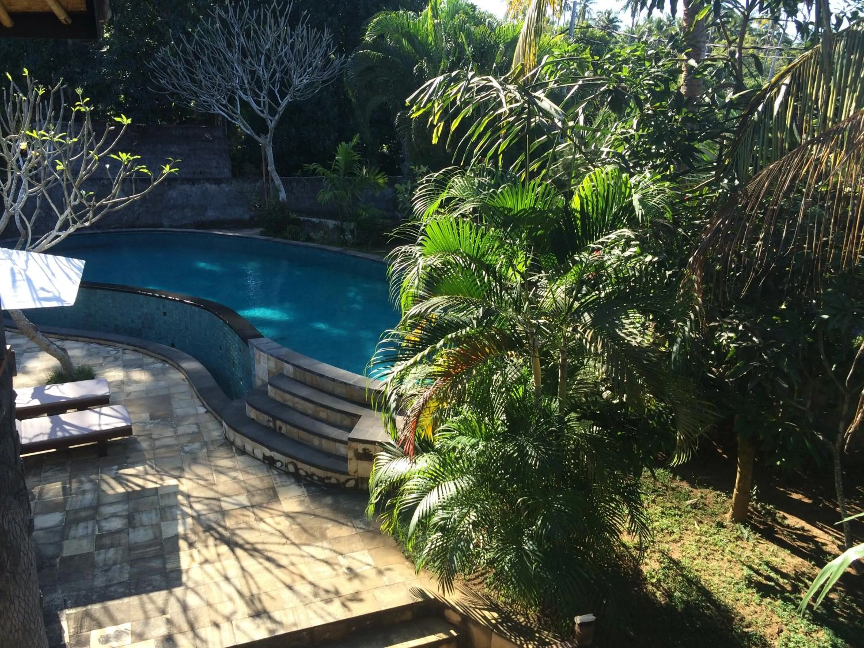 Swimming pool in Kangkung Cottages