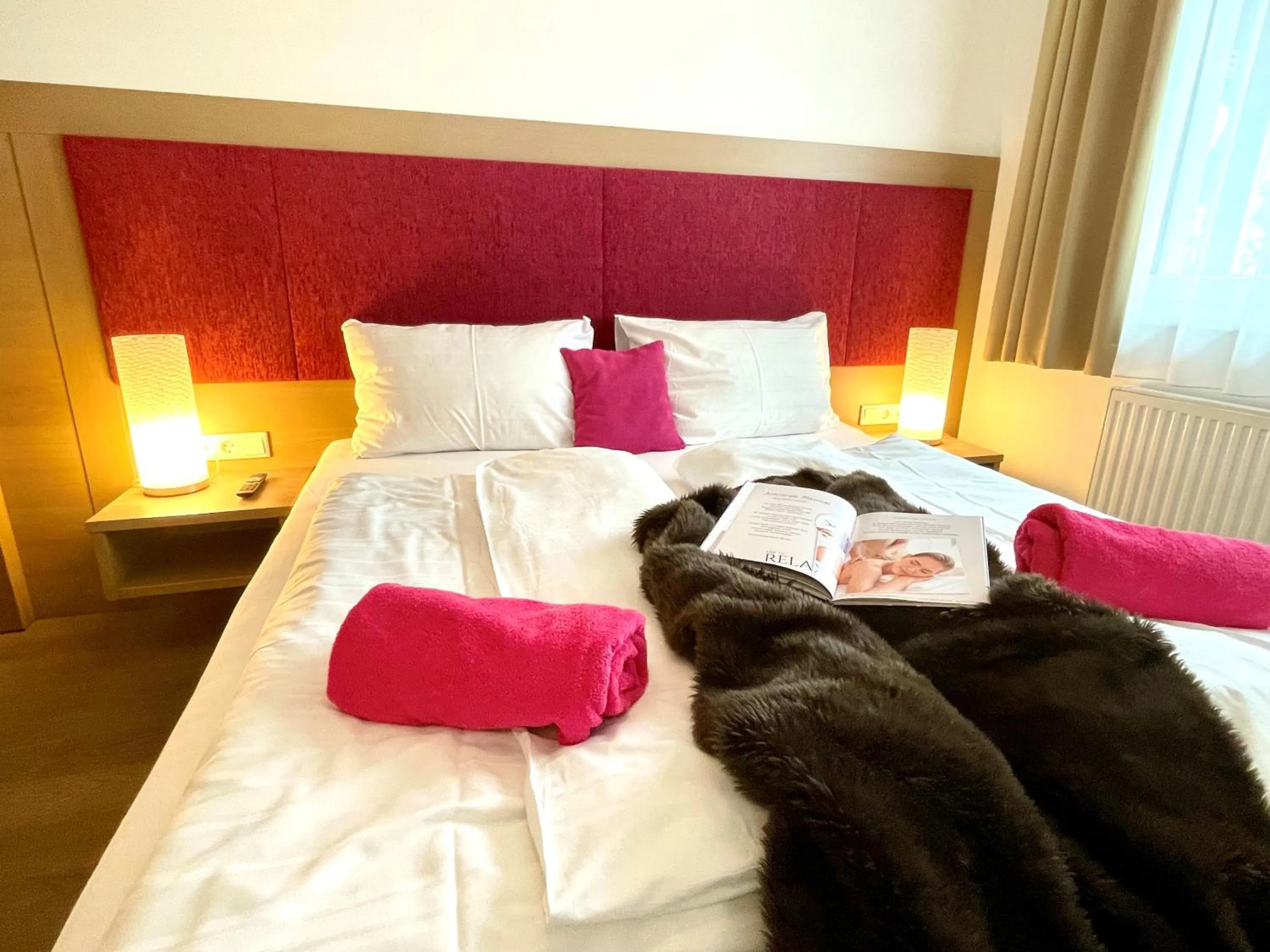 Bedroom, Bed in Aparthotel Bergtraum