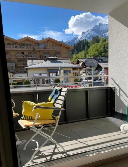 Balcony/Terrace in Aparthotel Bergtraum