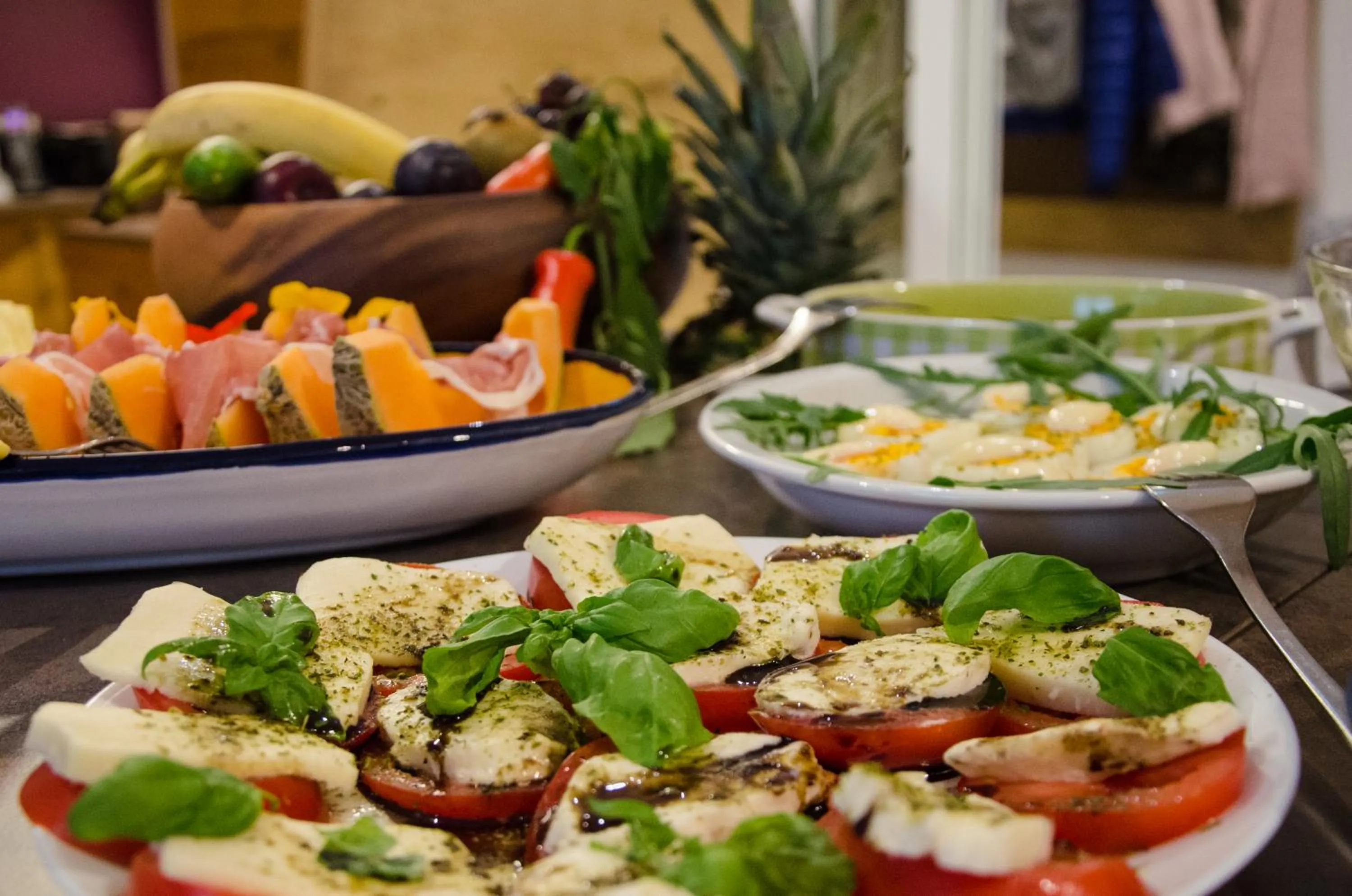 Food close-up in Aparthotel Bergtraum