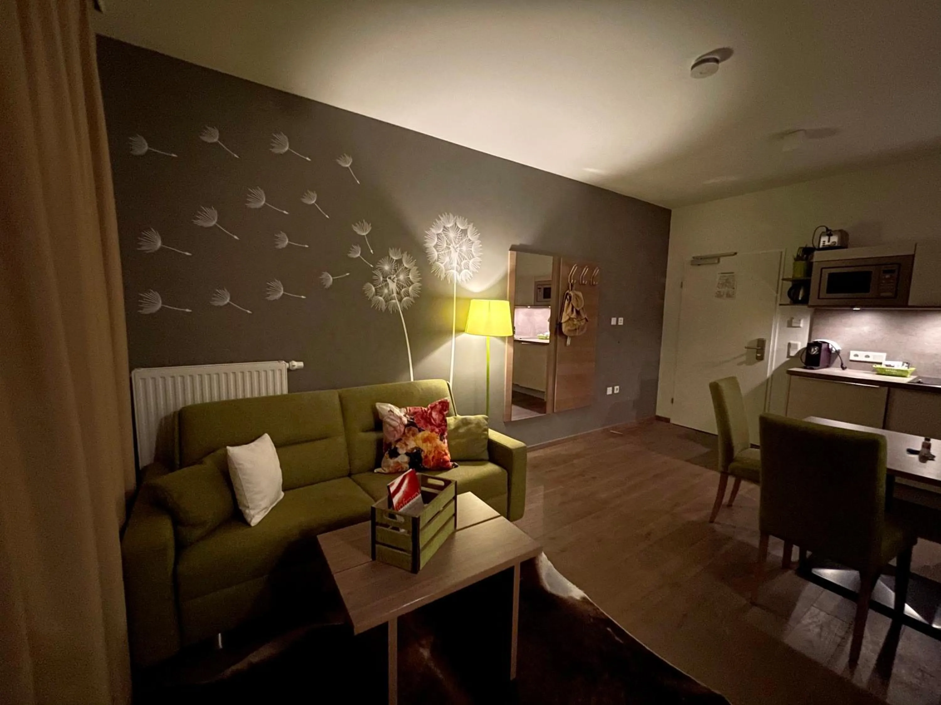 Living room in Aparthotel Bergtraum