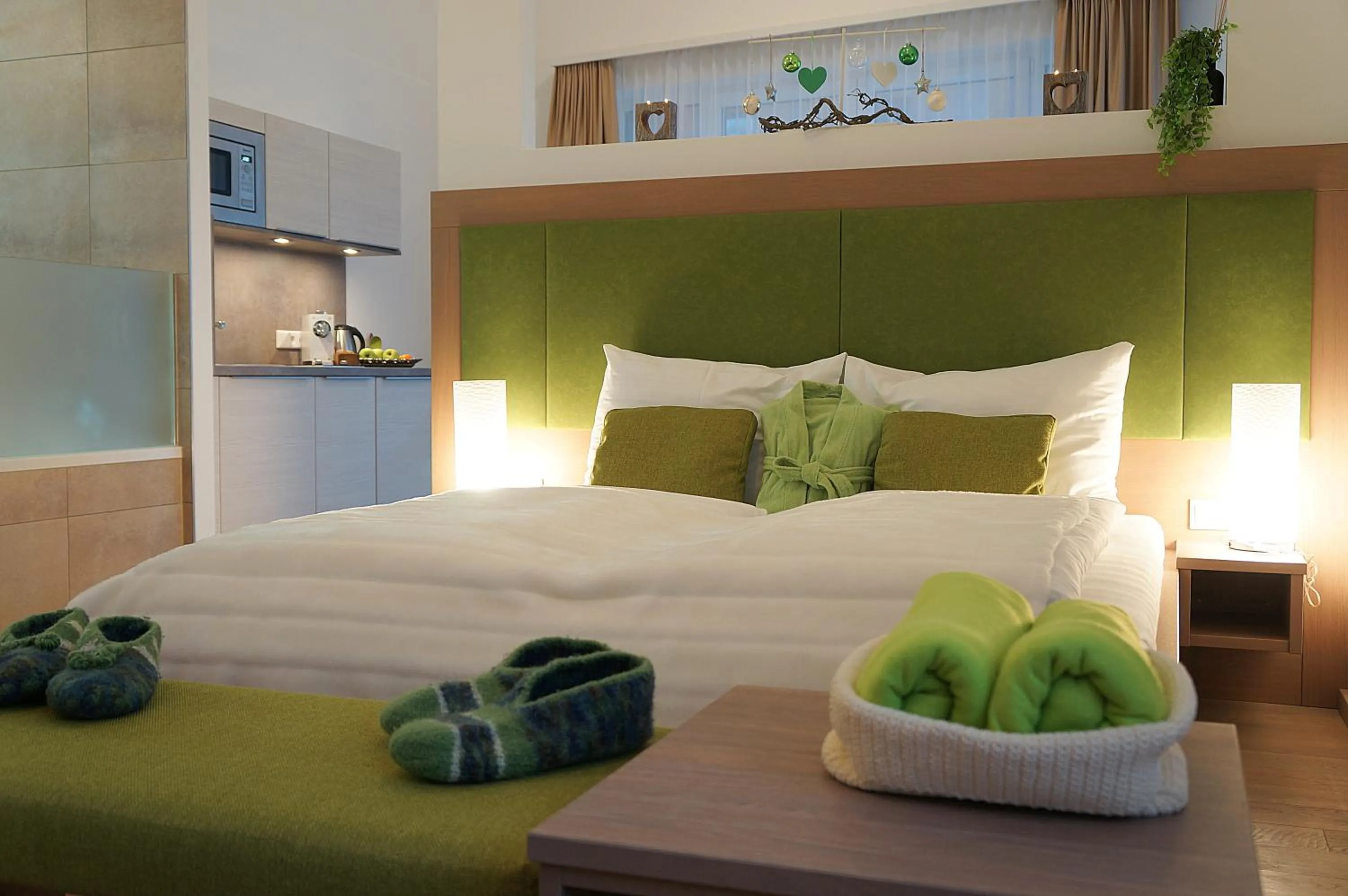 Bedroom, Bed in Aparthotel Bergtraum