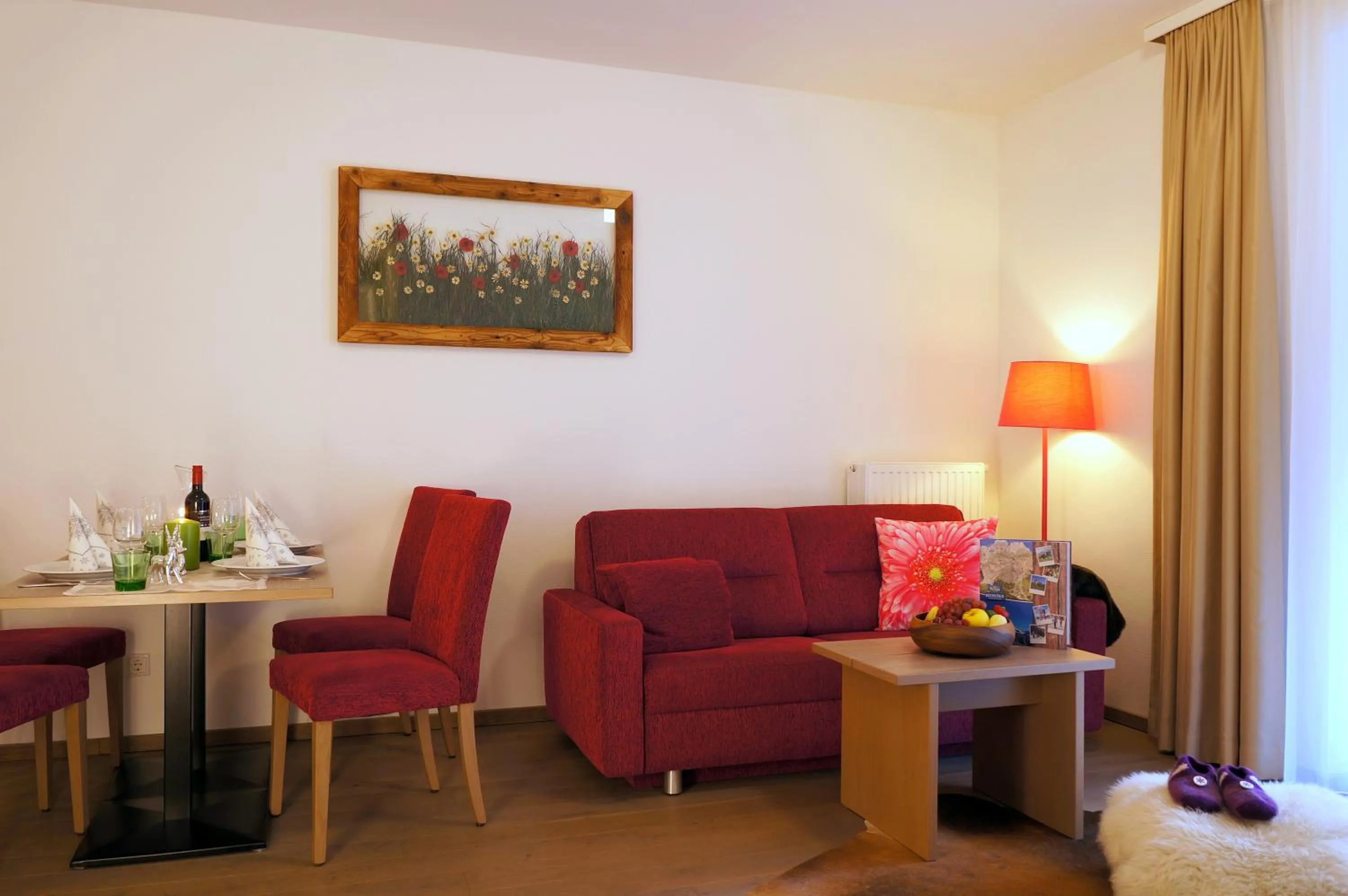 Living room in Aparthotel Bergtraum