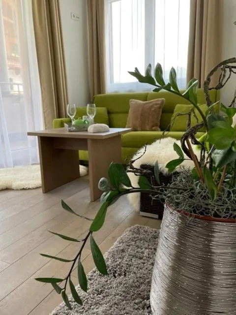 Seating area in Aparthotel Bergtraum