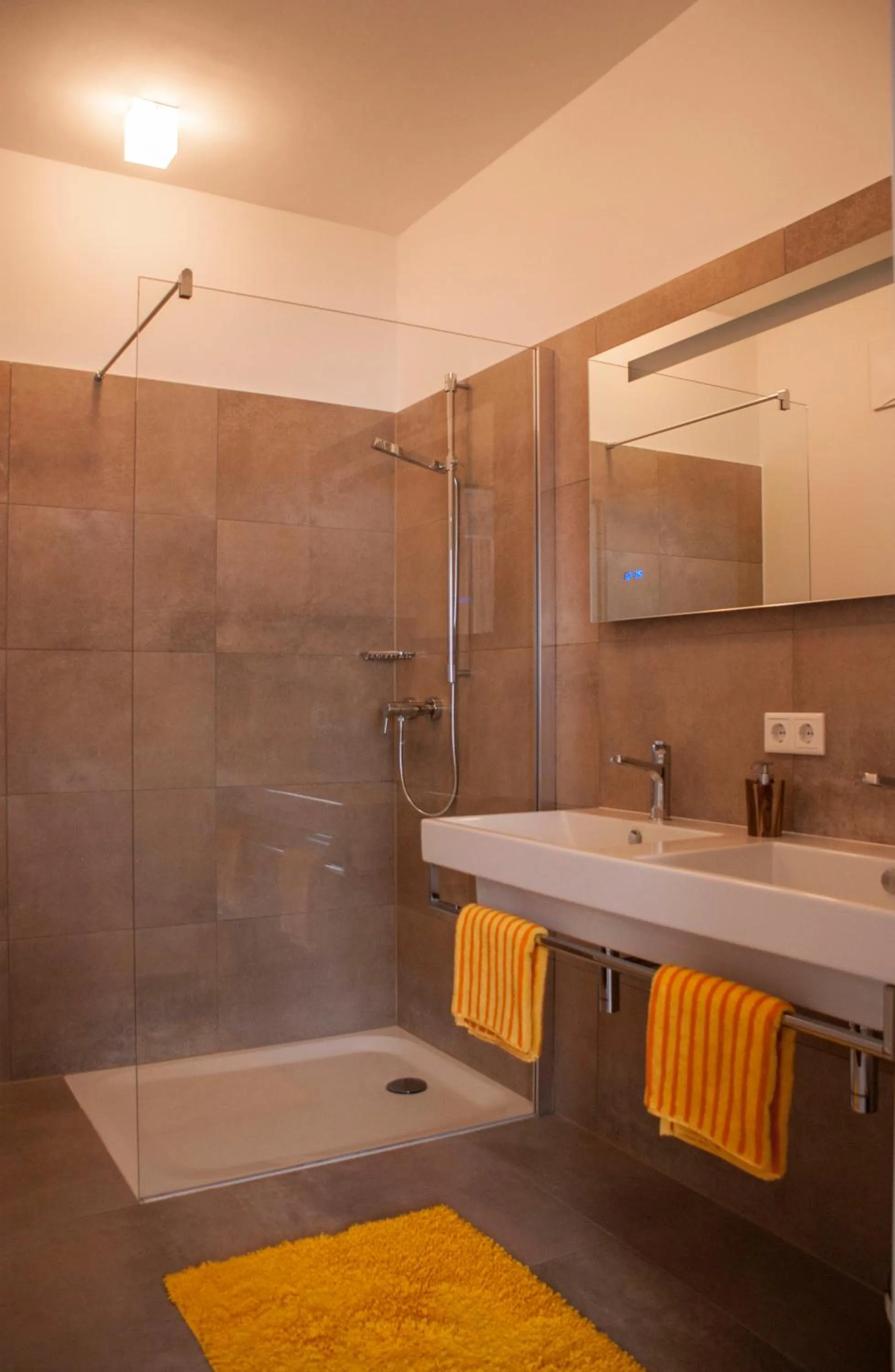 Bathroom in Aparthotel Bergtraum