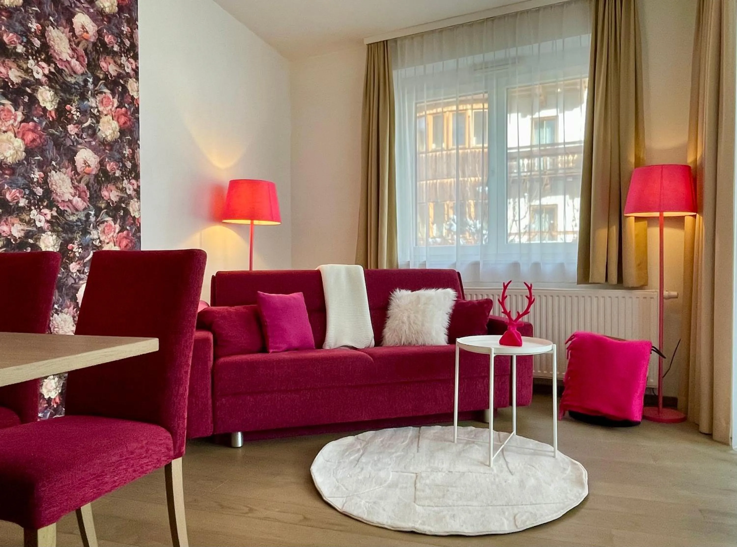 Living room in Aparthotel Bergtraum