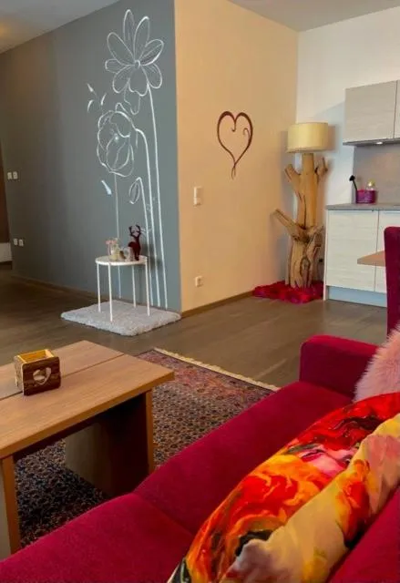 Living room in Aparthotel Bergtraum