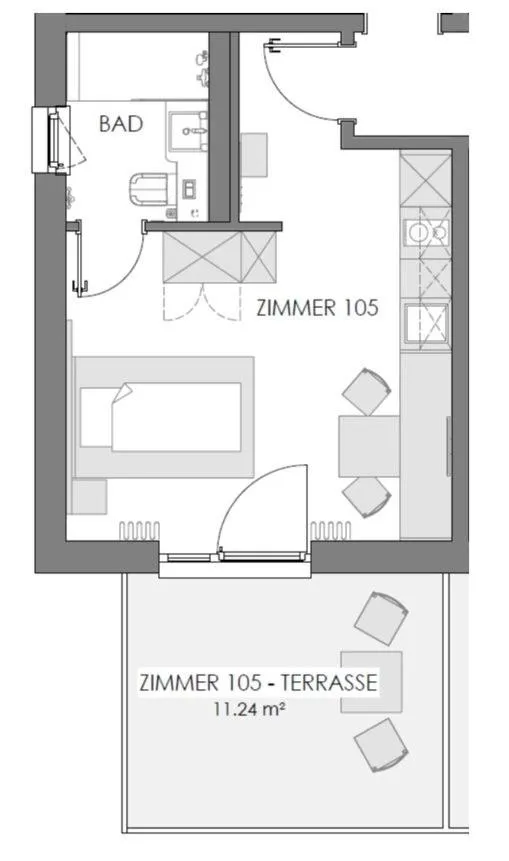 Floor plan in INhouse - Wohnen auf Zeit