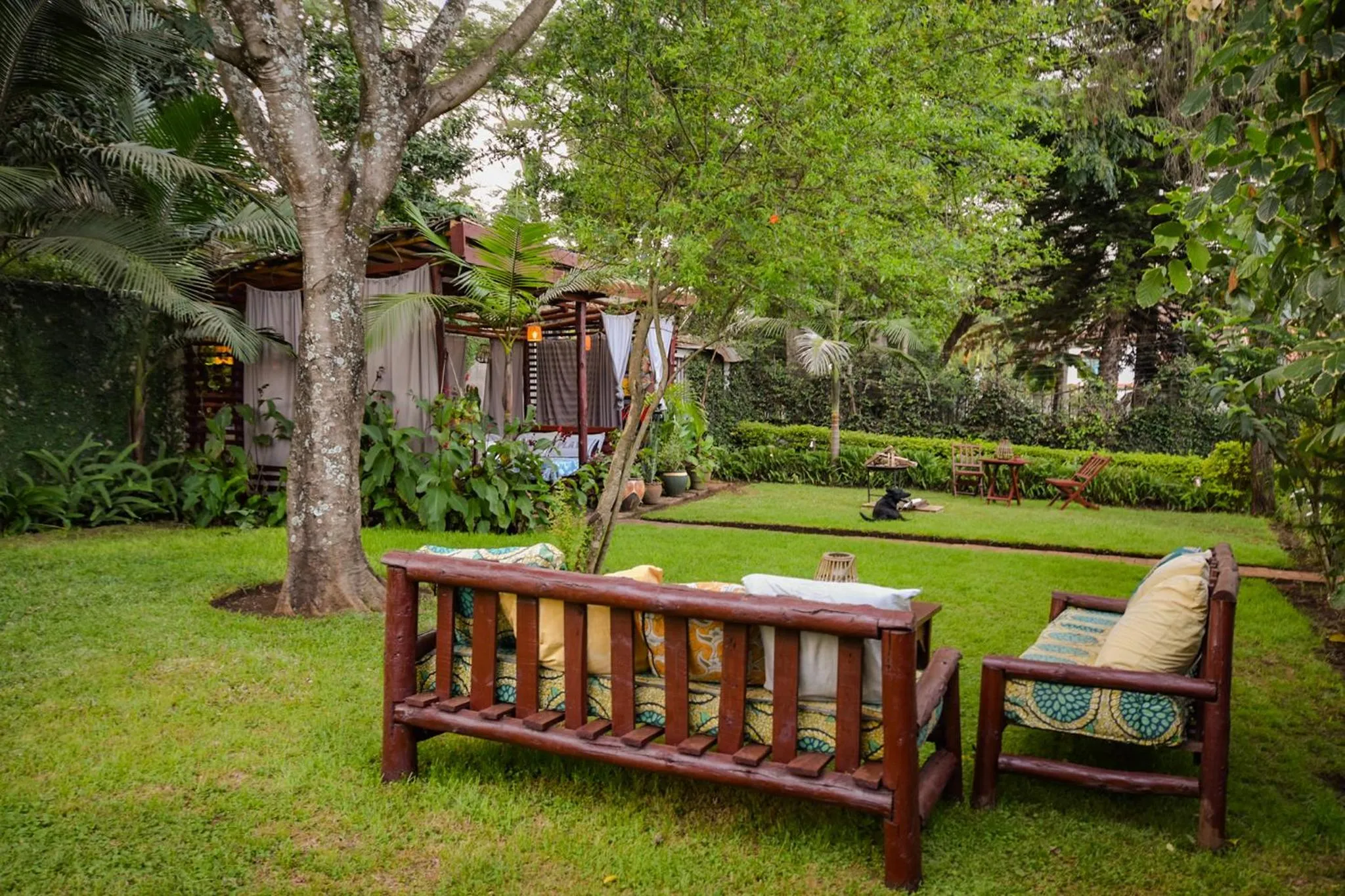 Garden in Utamaduni House B&B