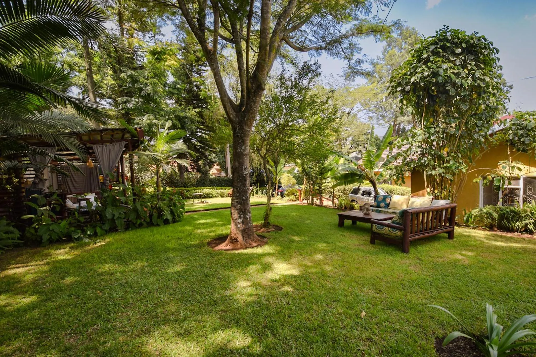 Garden in Utamaduni House B&B