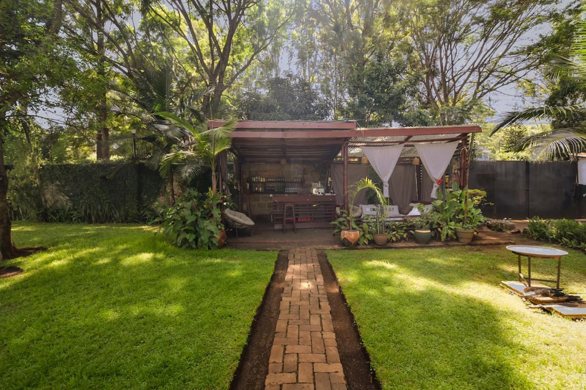 Garden in Utamaduni House B&B