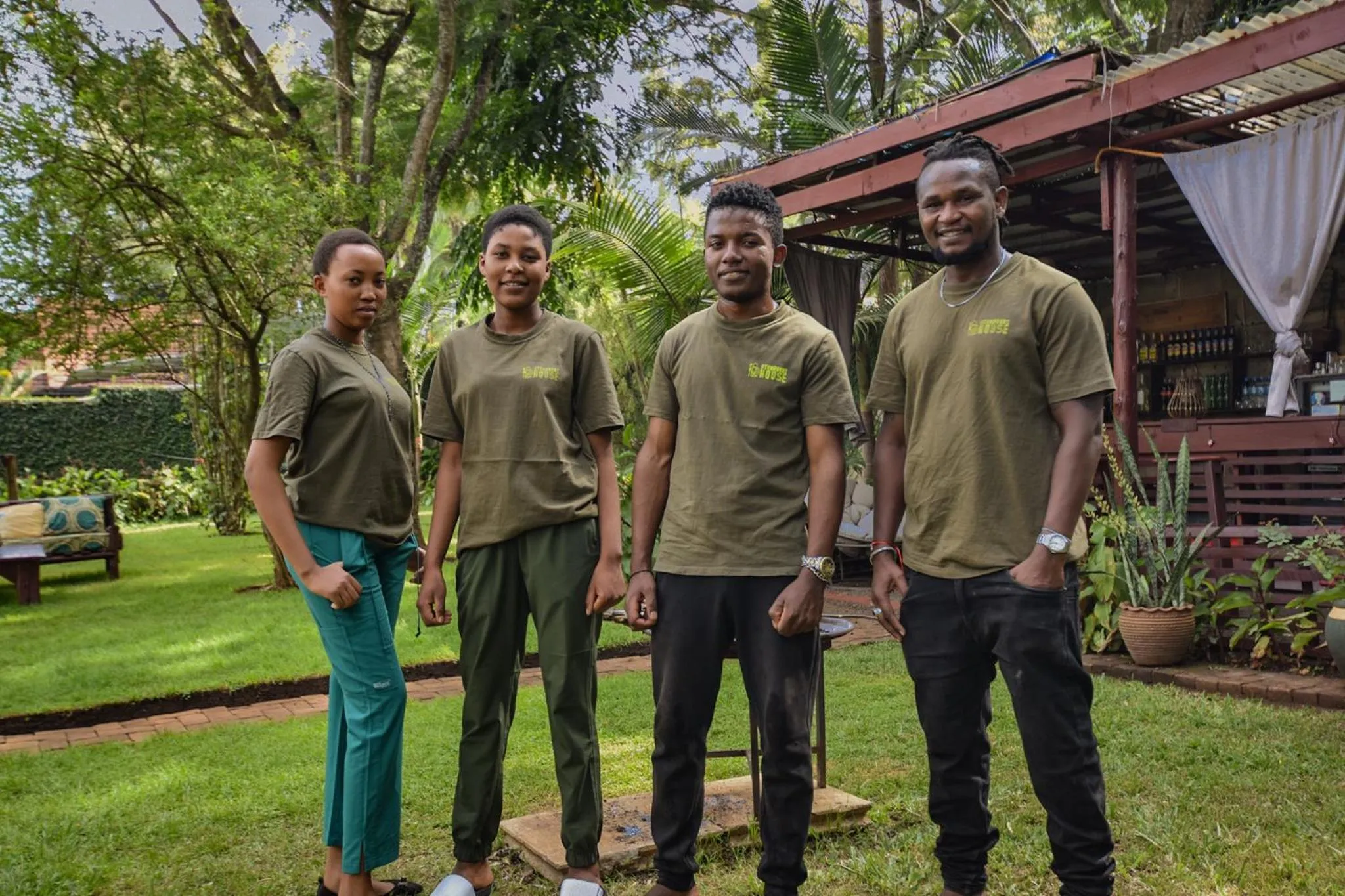 Staff in Utamaduni House B&B