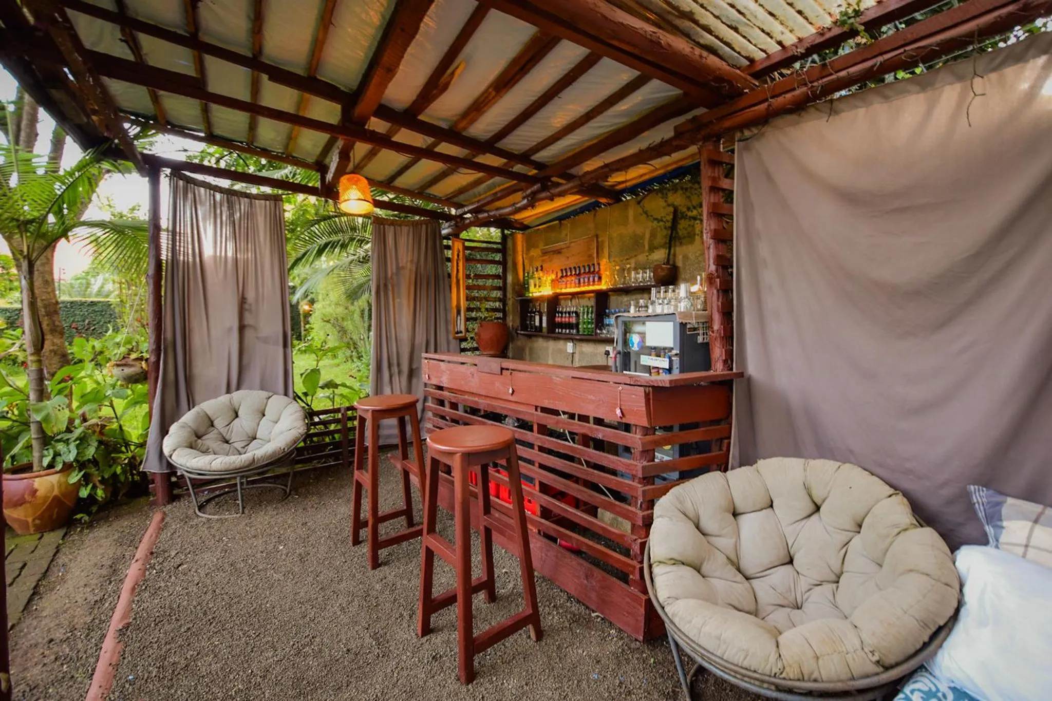 Garden in Utamaduni House B&B