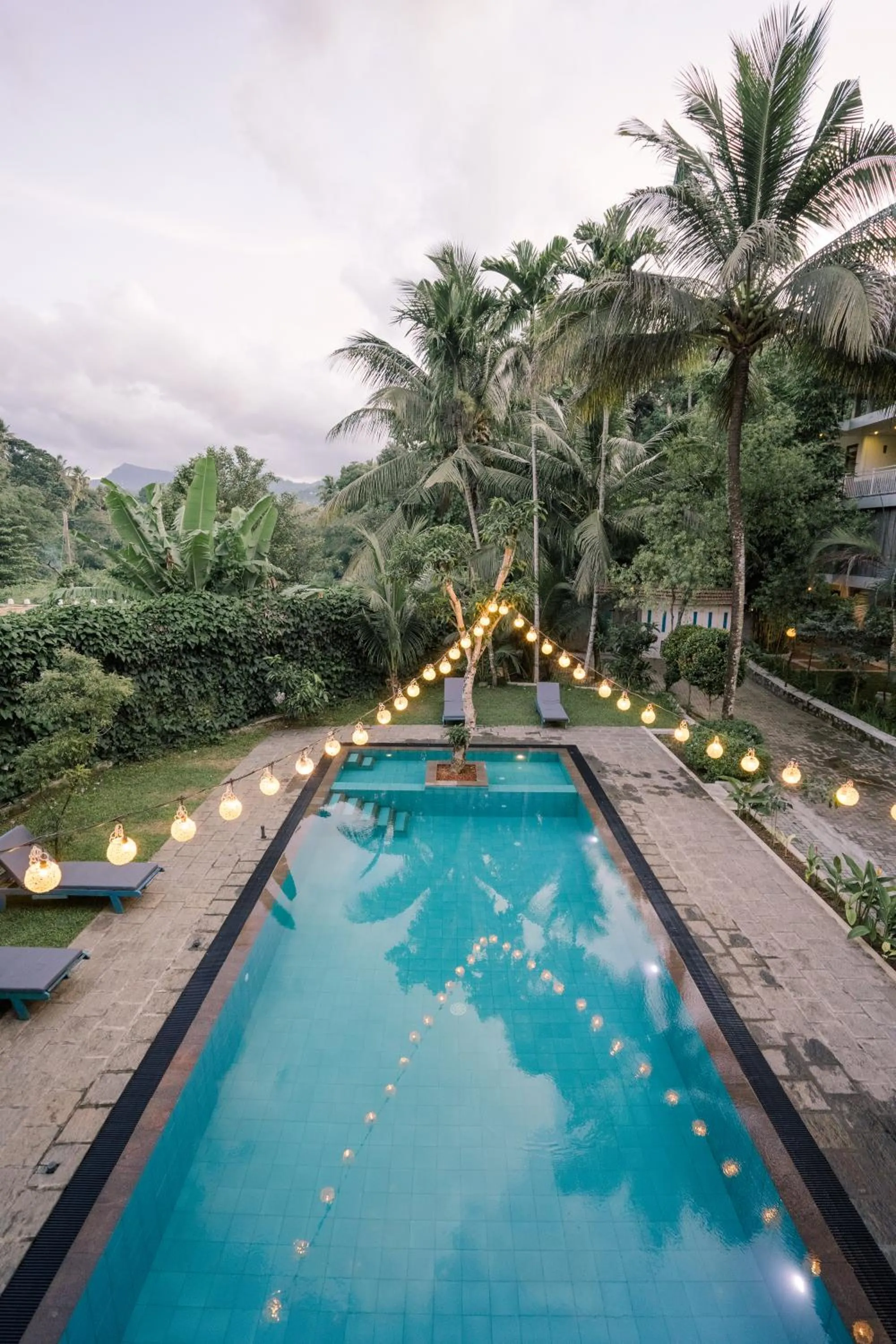 Swimming pool in French Garden Kandy