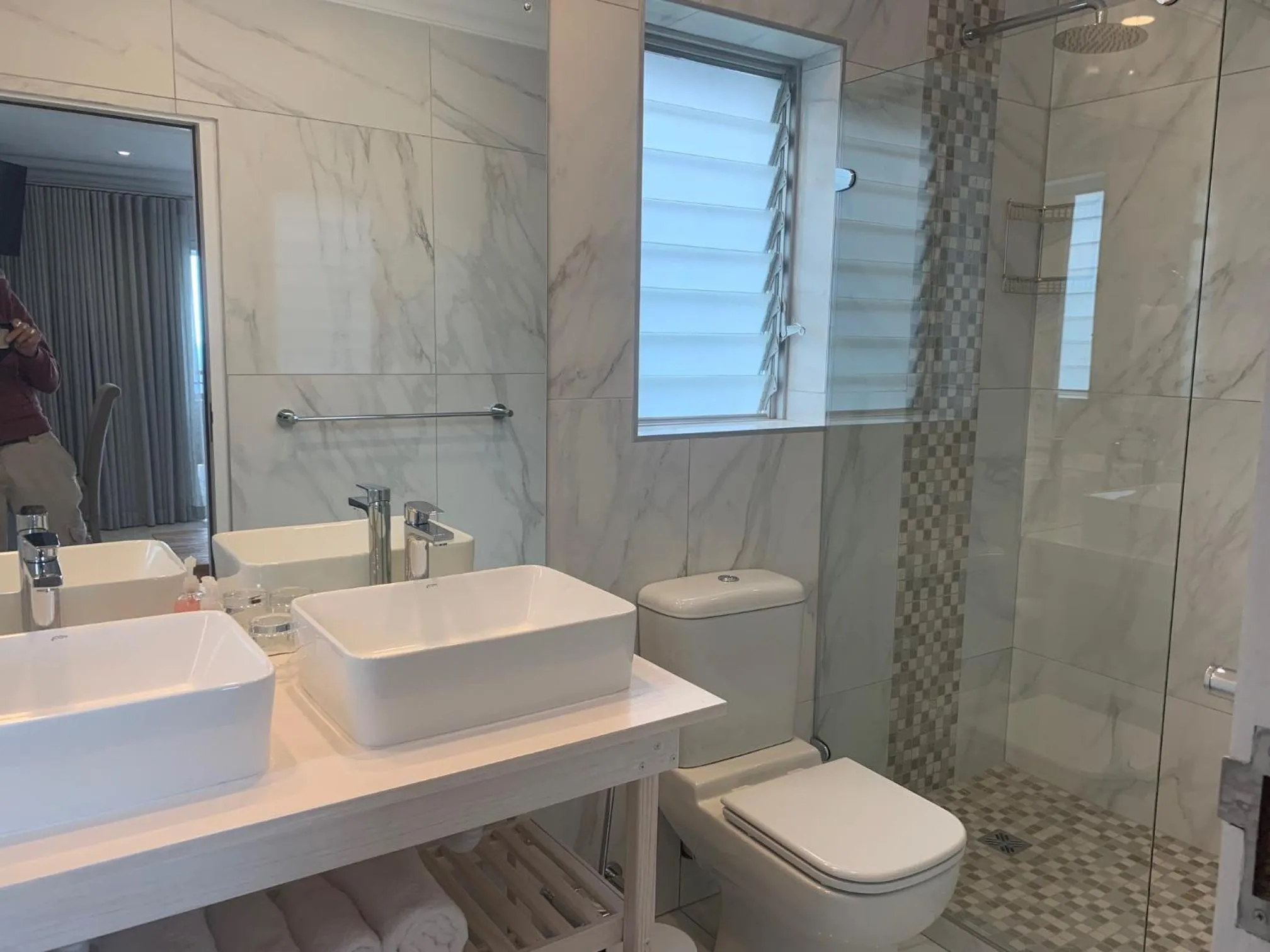 Bathroom in Belle Vue Ridge BnB,