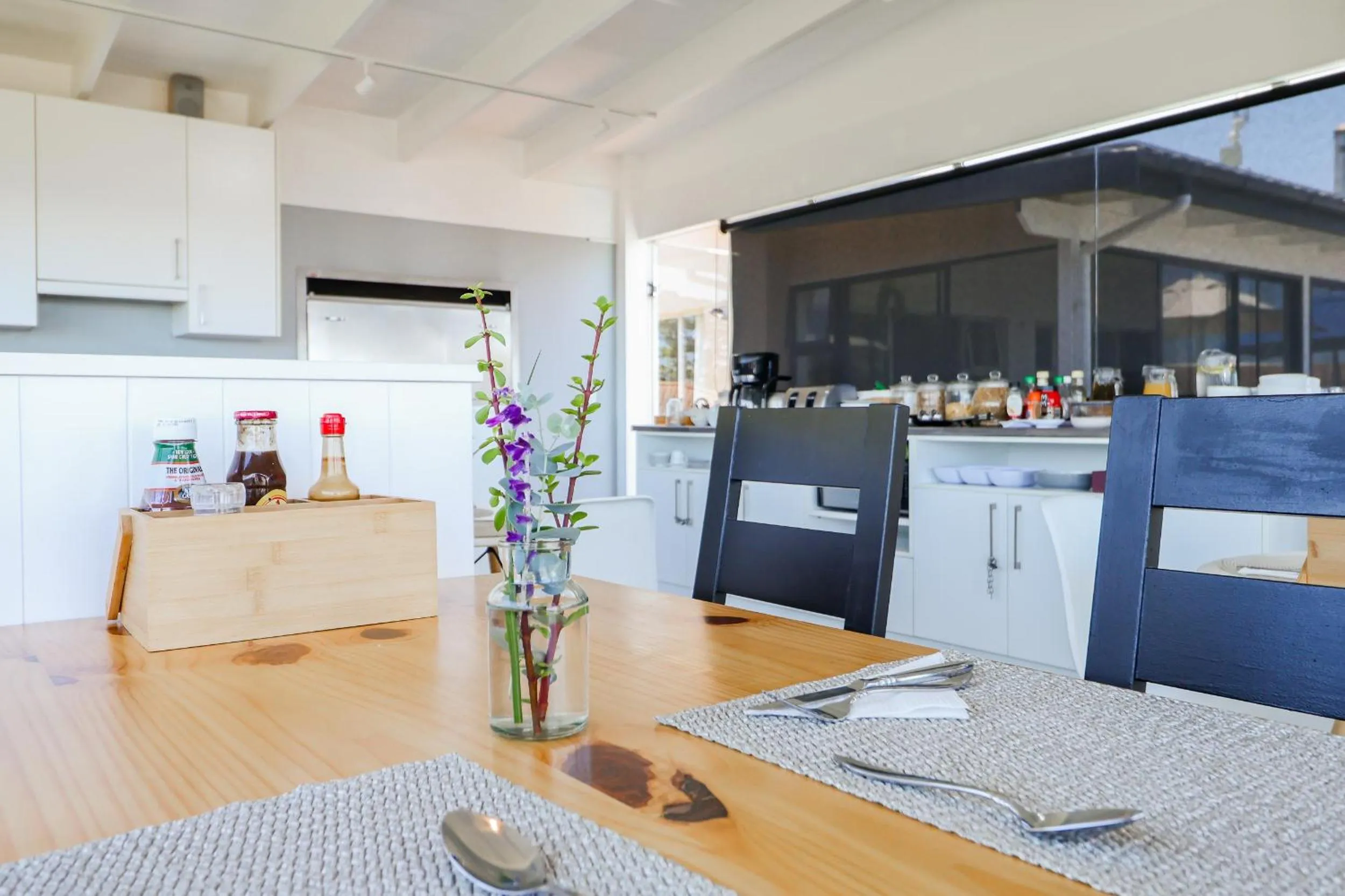 Kitchen or kitchenette in Belle Vue Ridge BnB,