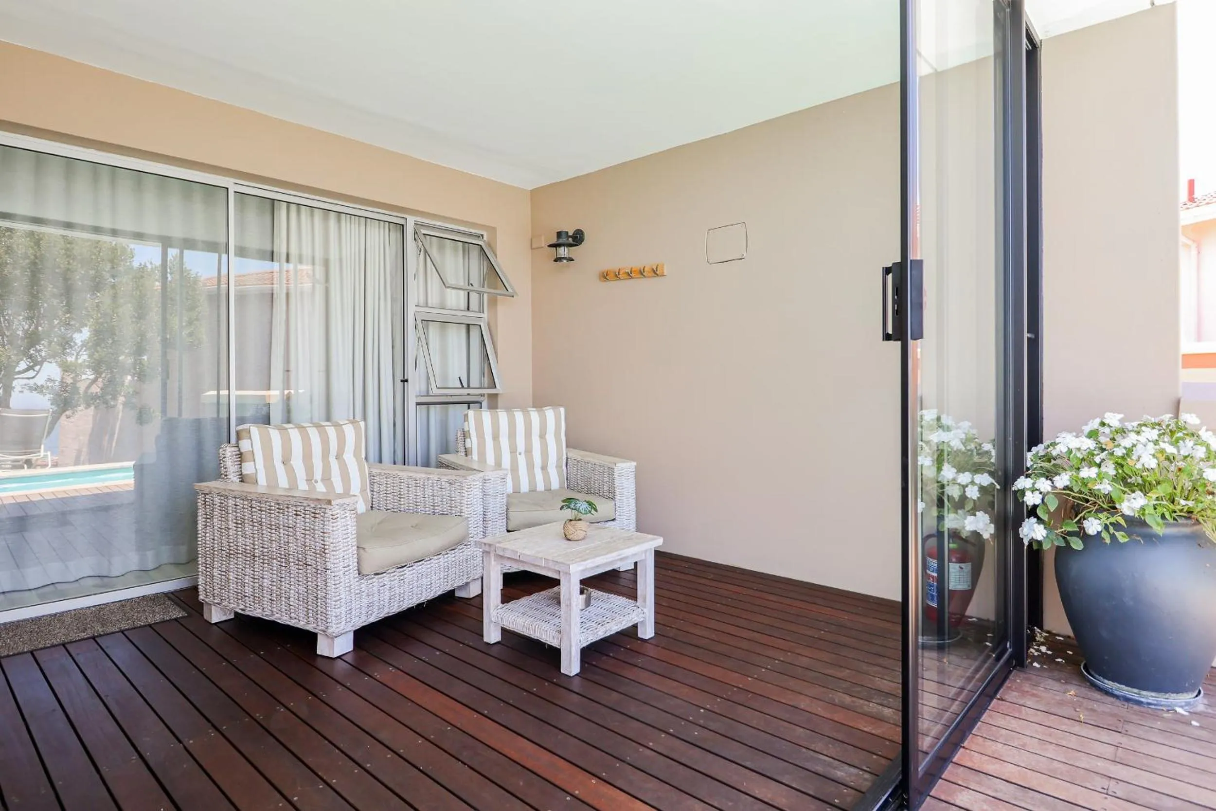 Patio in Belle Vue Ridge BnB,