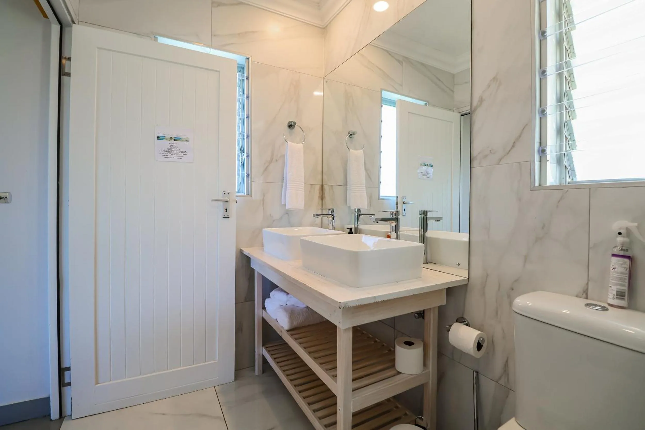 Shower in Belle Vue Ridge BnB,