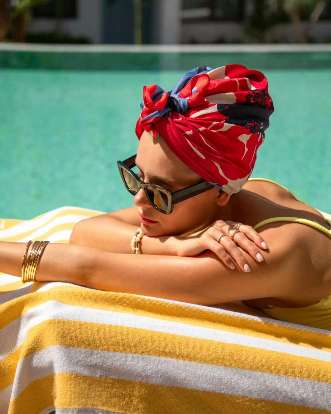 Pool view in Kassandra Oludeniz