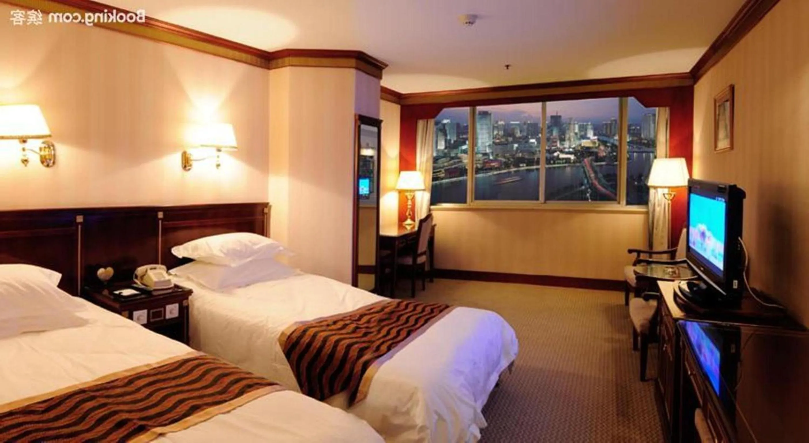 Bedroom, Room Photo in Golden Port Hotel