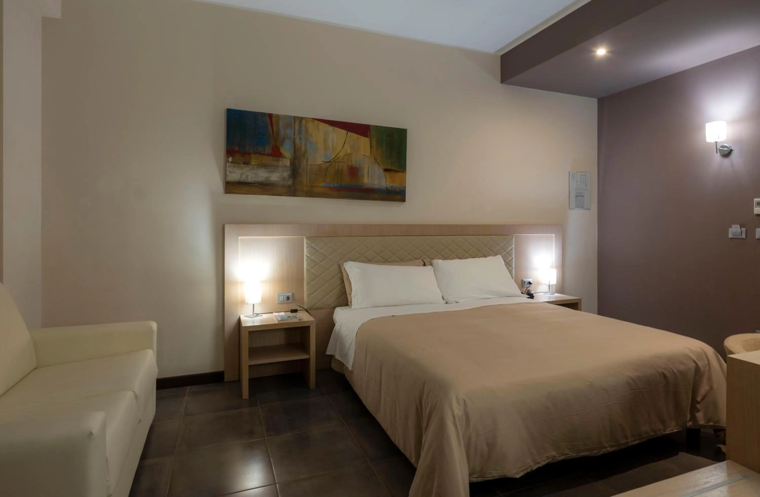 Bed in Il Castagneto Hotel