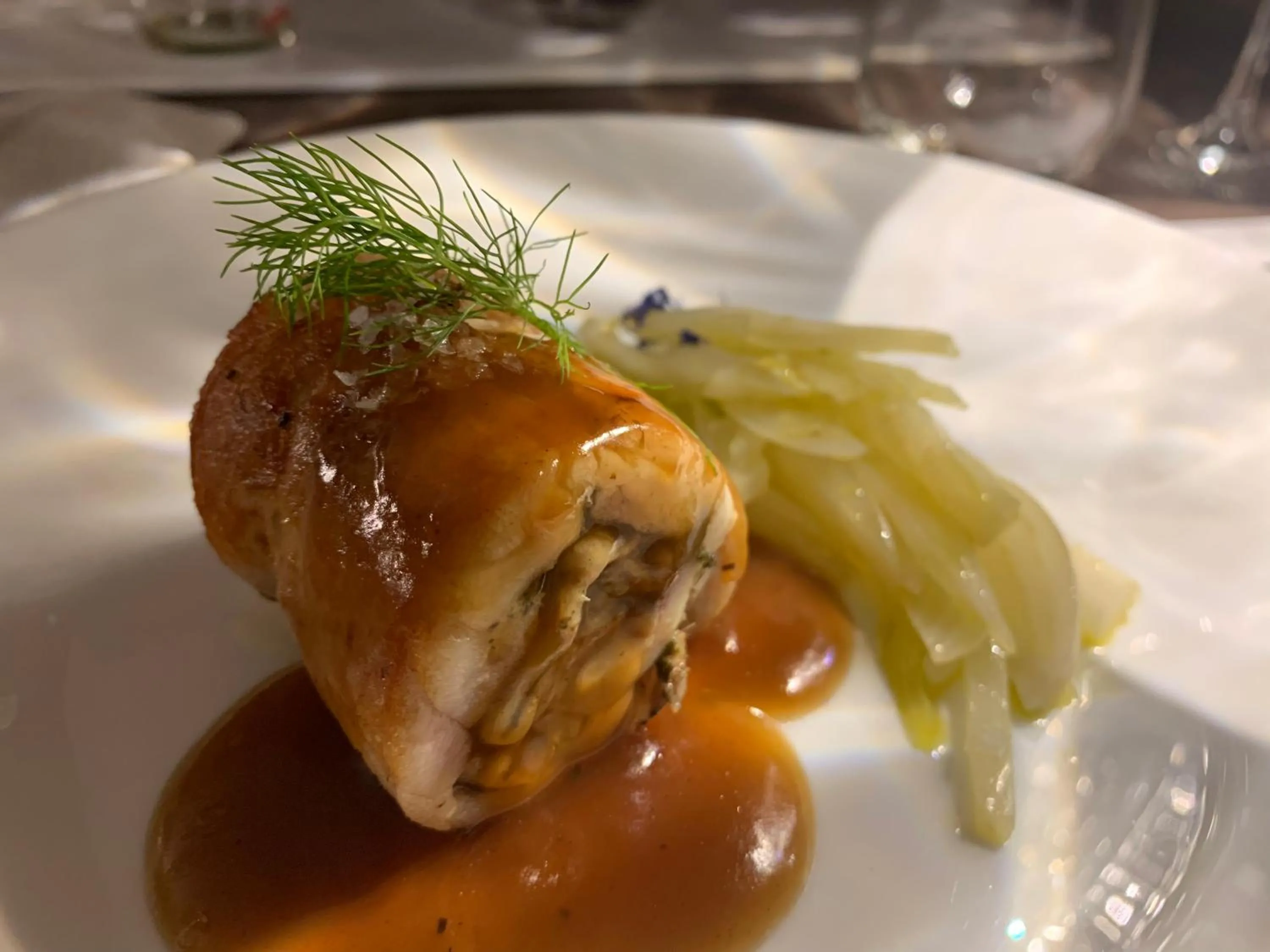 Food close-up in Il Castagneto Hotel