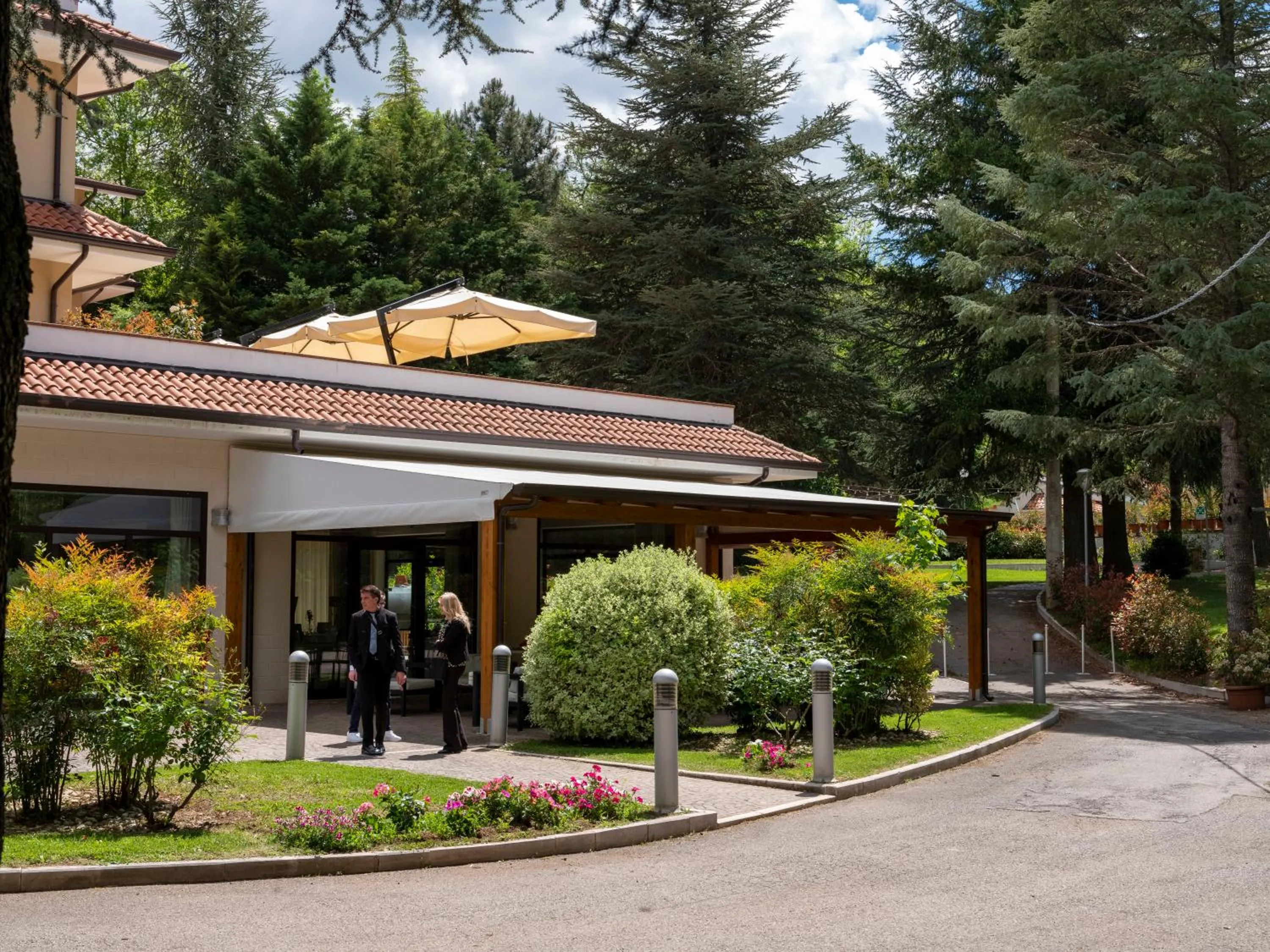 Restaurant/places to eat in Il Castagneto Hotel