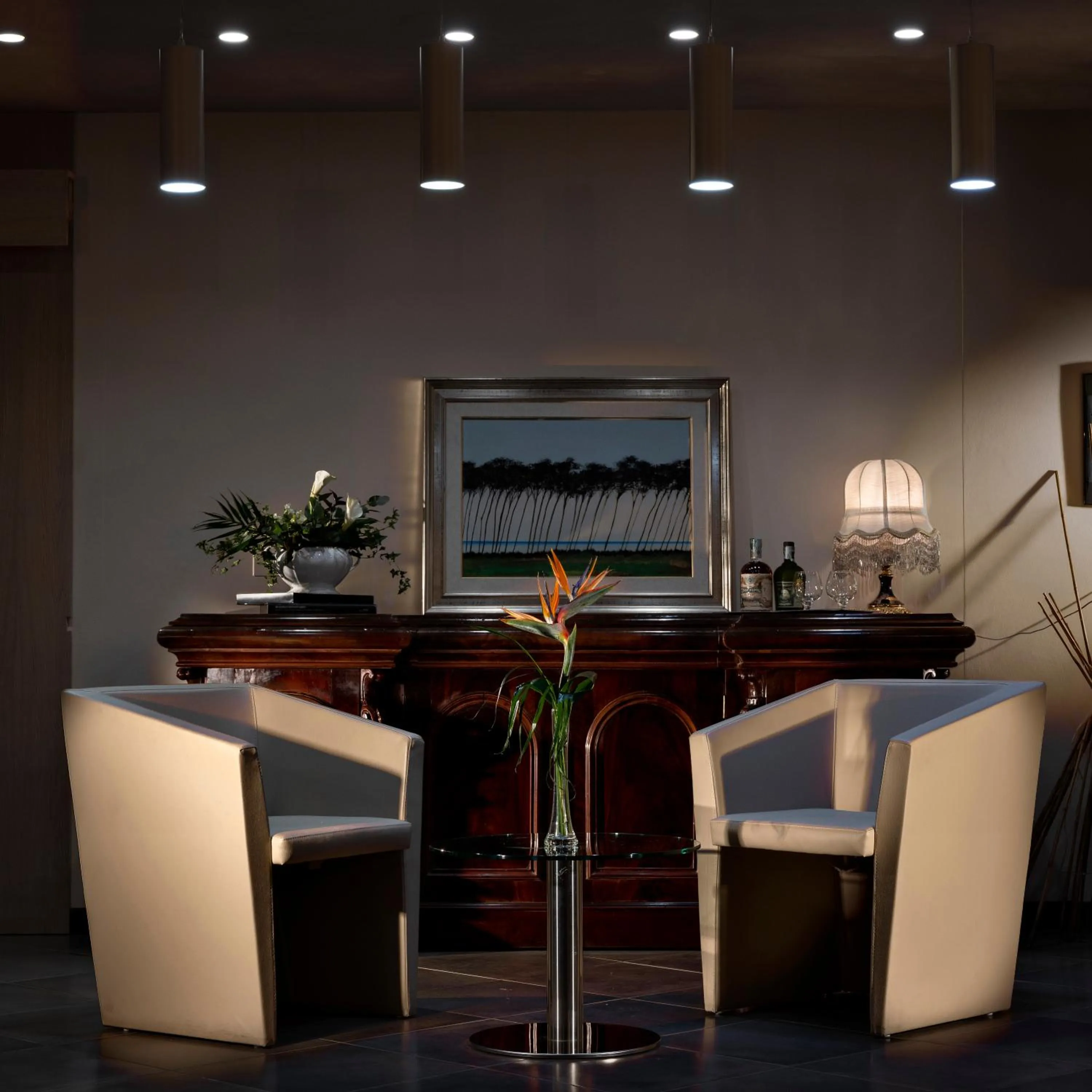 Lobby or reception in Il Castagneto Hotel