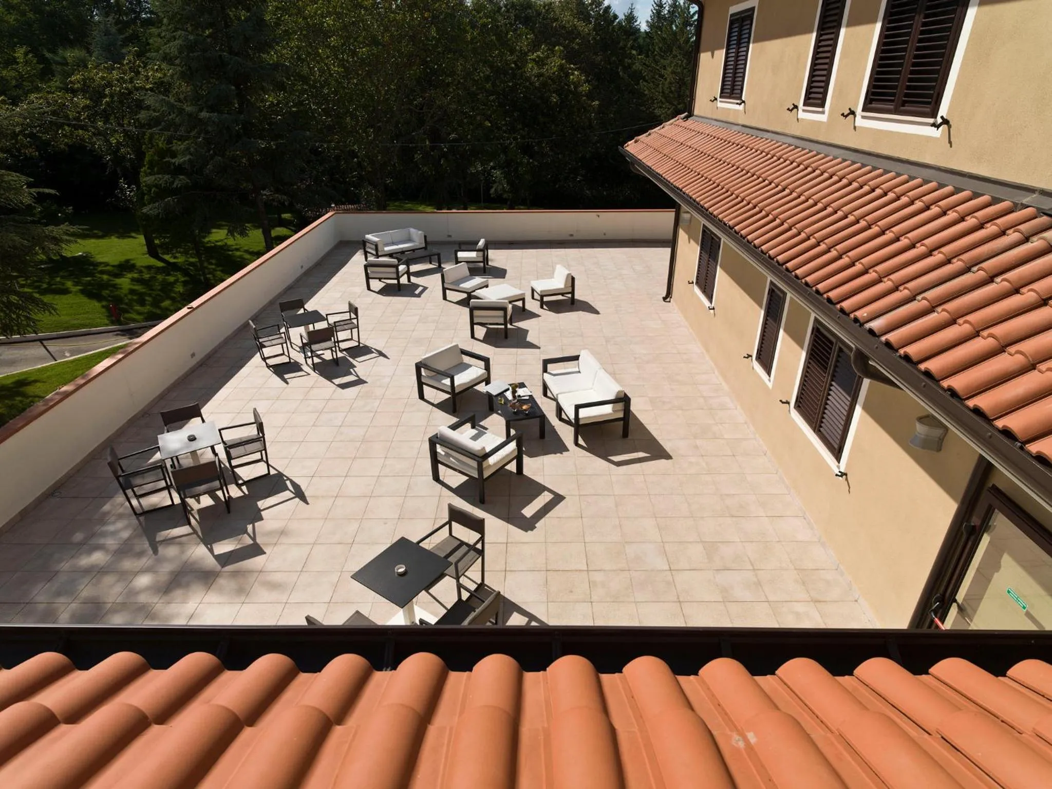 Bird's eye view in Il Castagneto Hotel