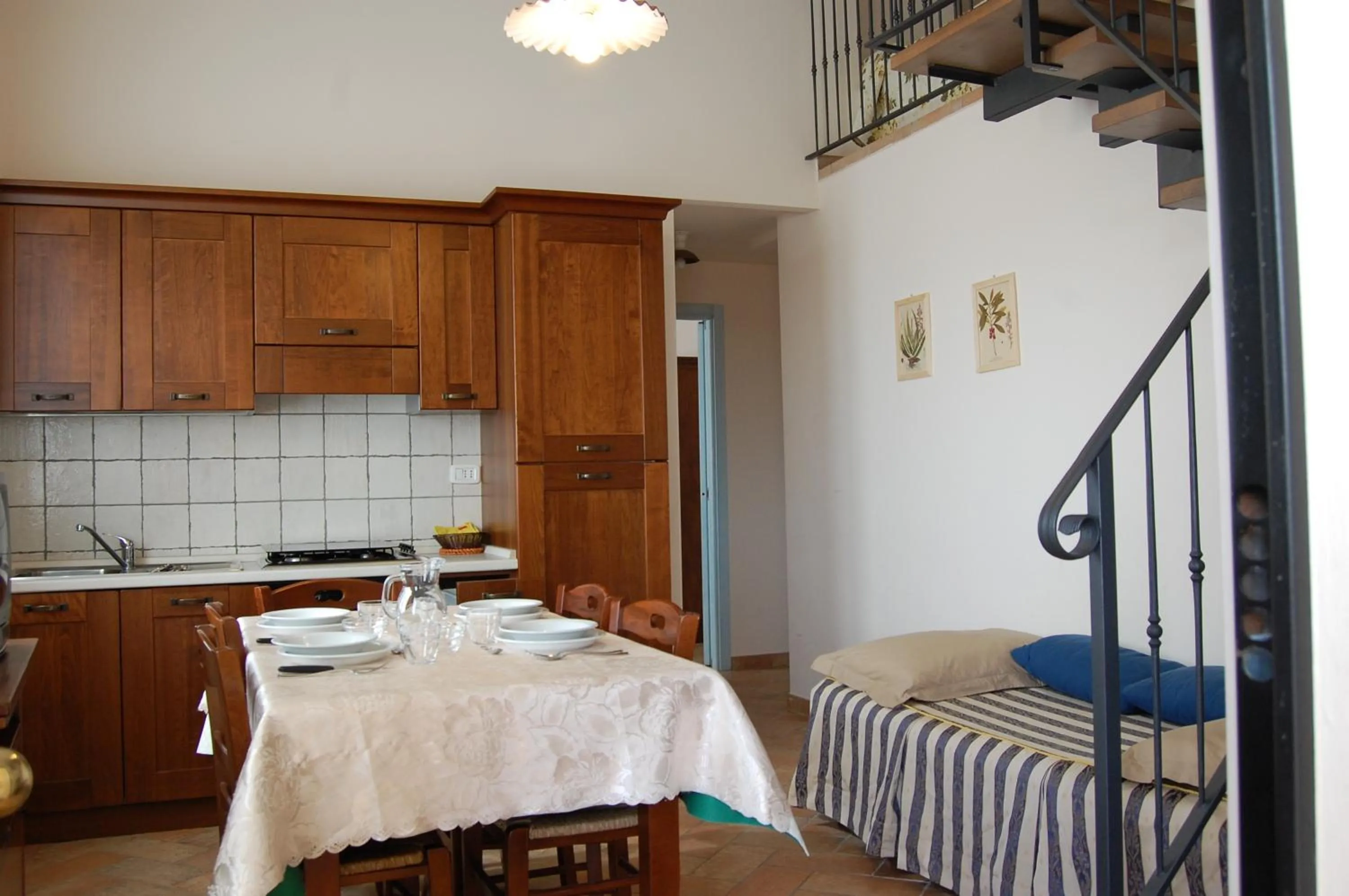 Kitchen or kitchenette in Casale del Conero