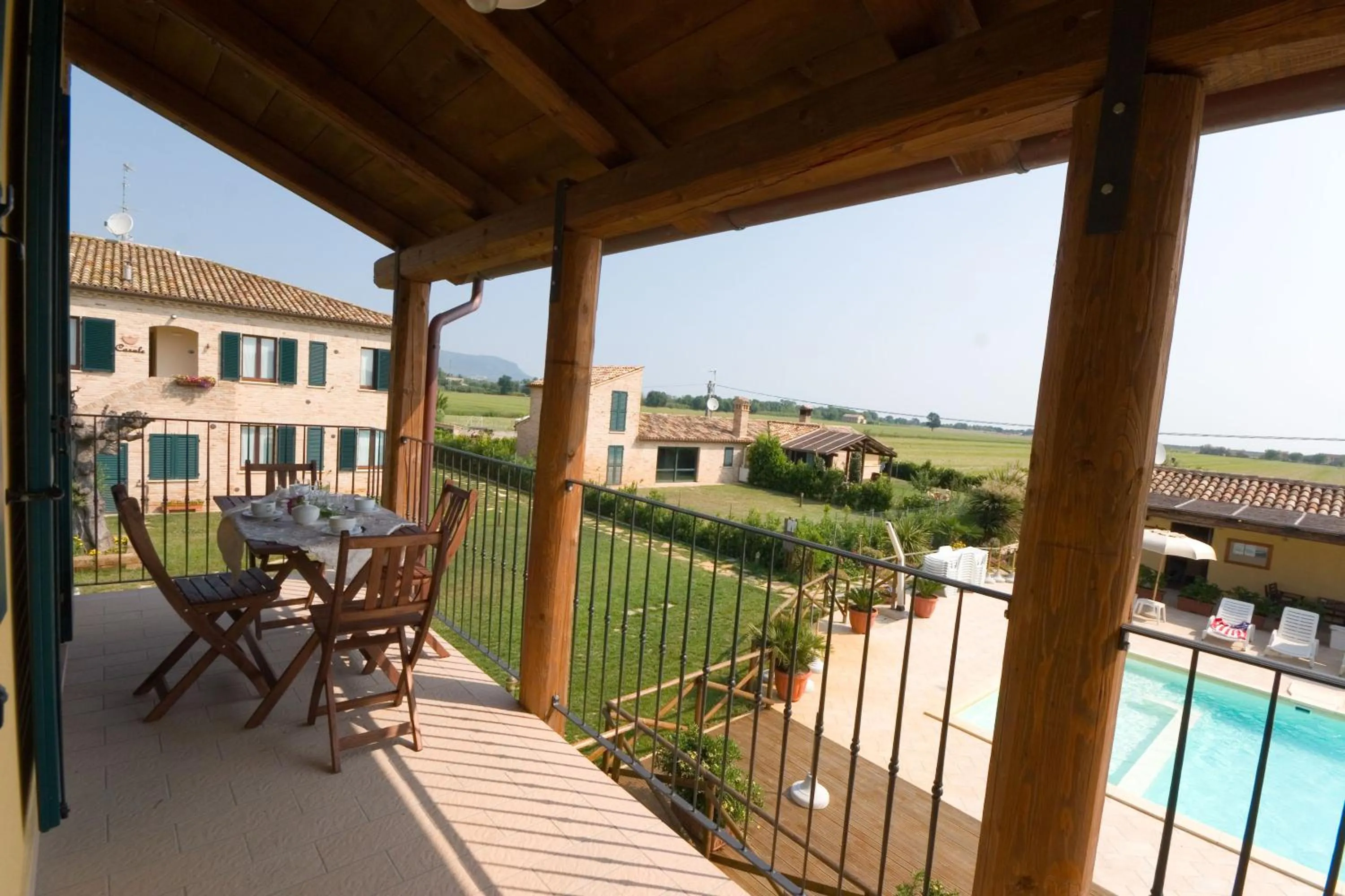 Balcony/Terrace in Casale del Conero