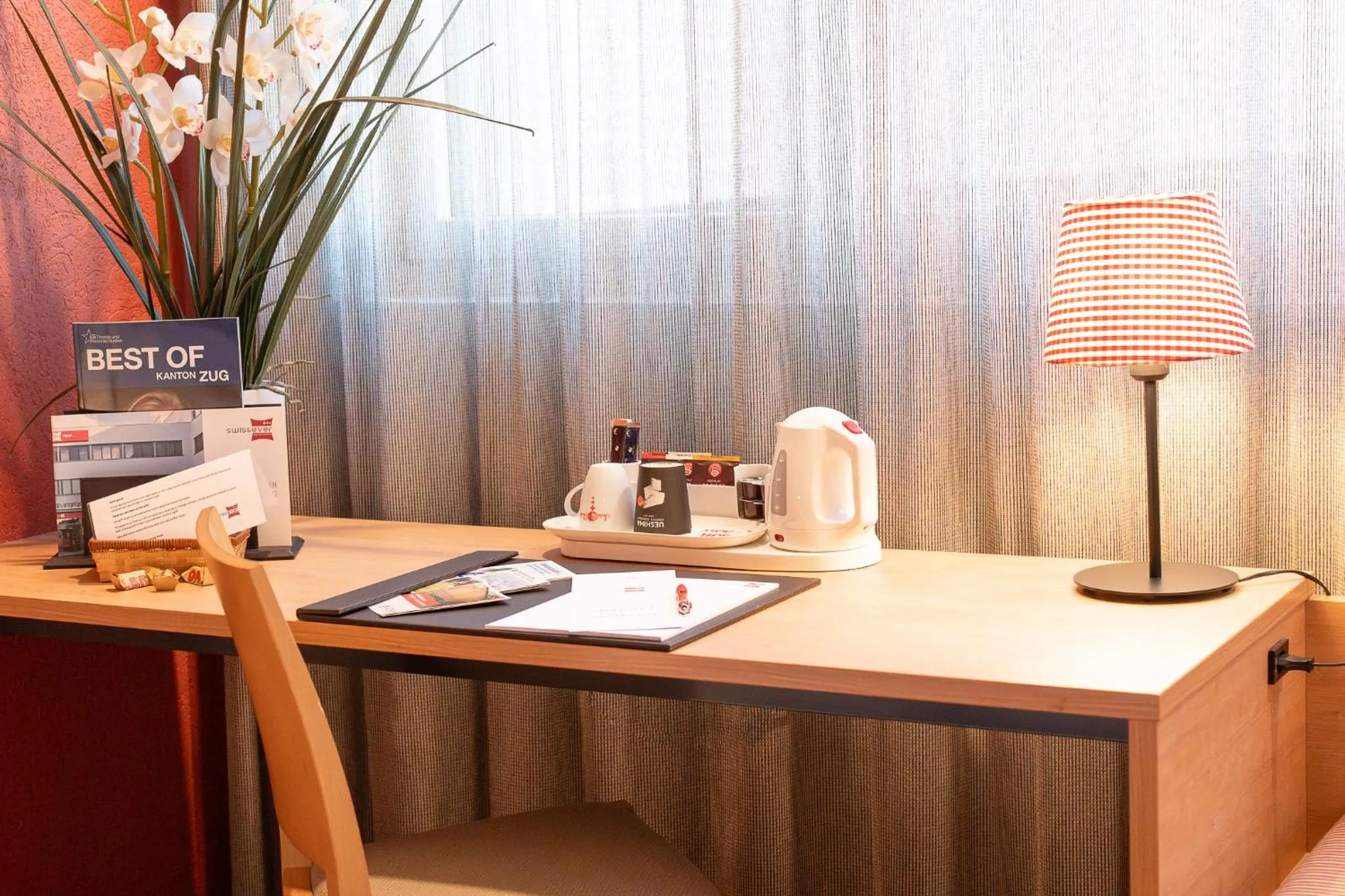 Photo of the whole room in SwissEver Hotel Zug