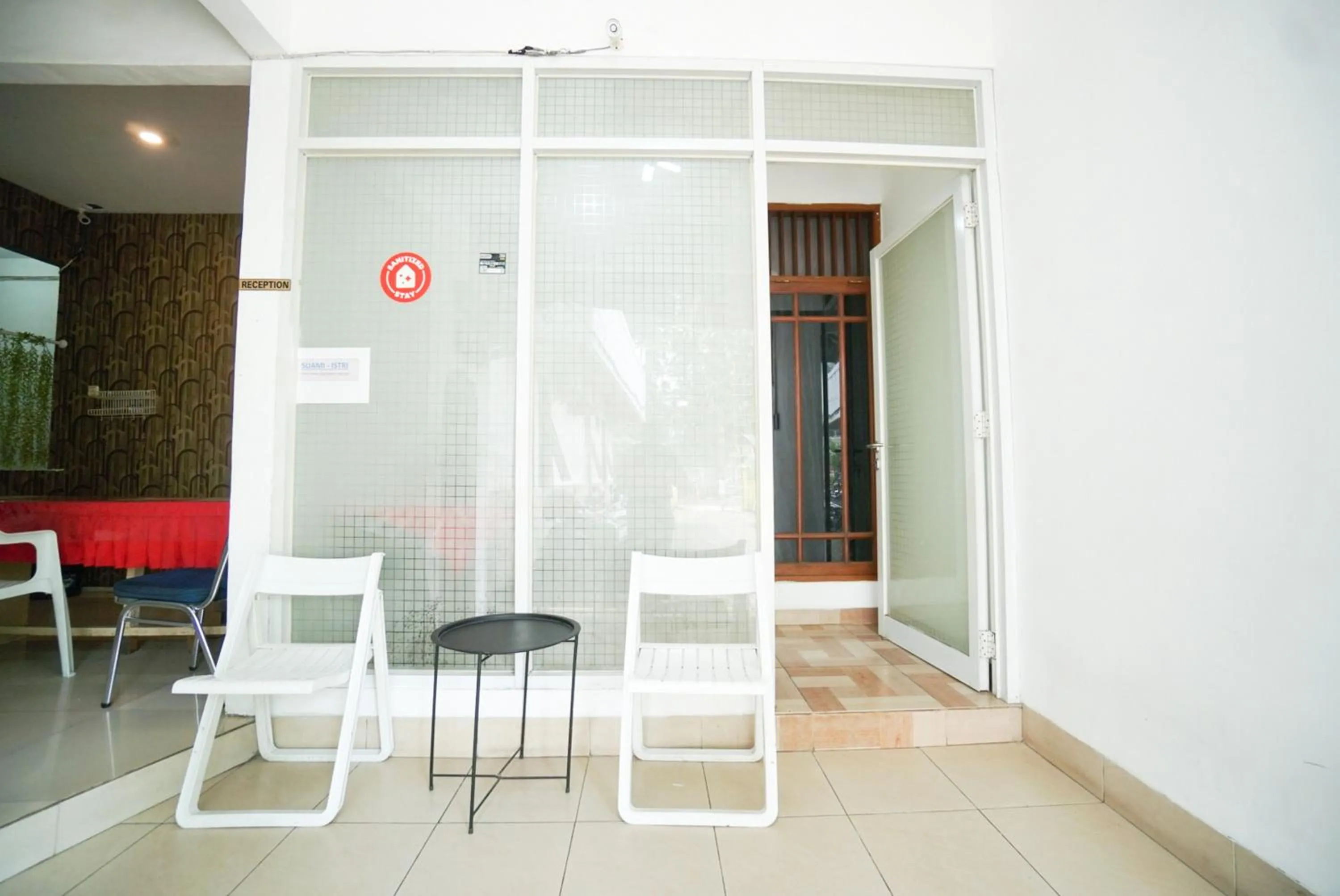 Facade/entrance in Griya Sawamah Syariah Mitra RedDoorz