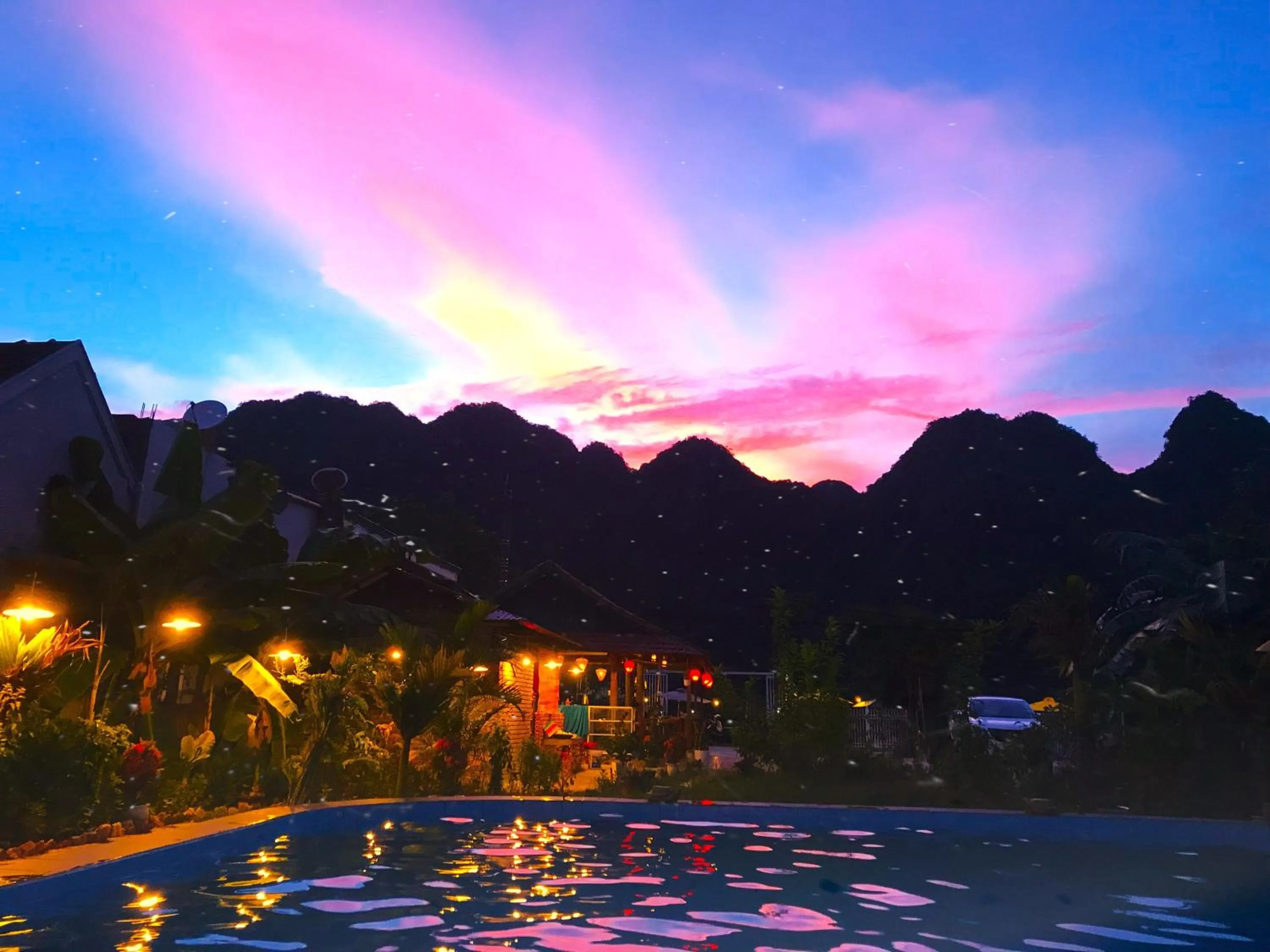 Mountain view in Lucky Homes