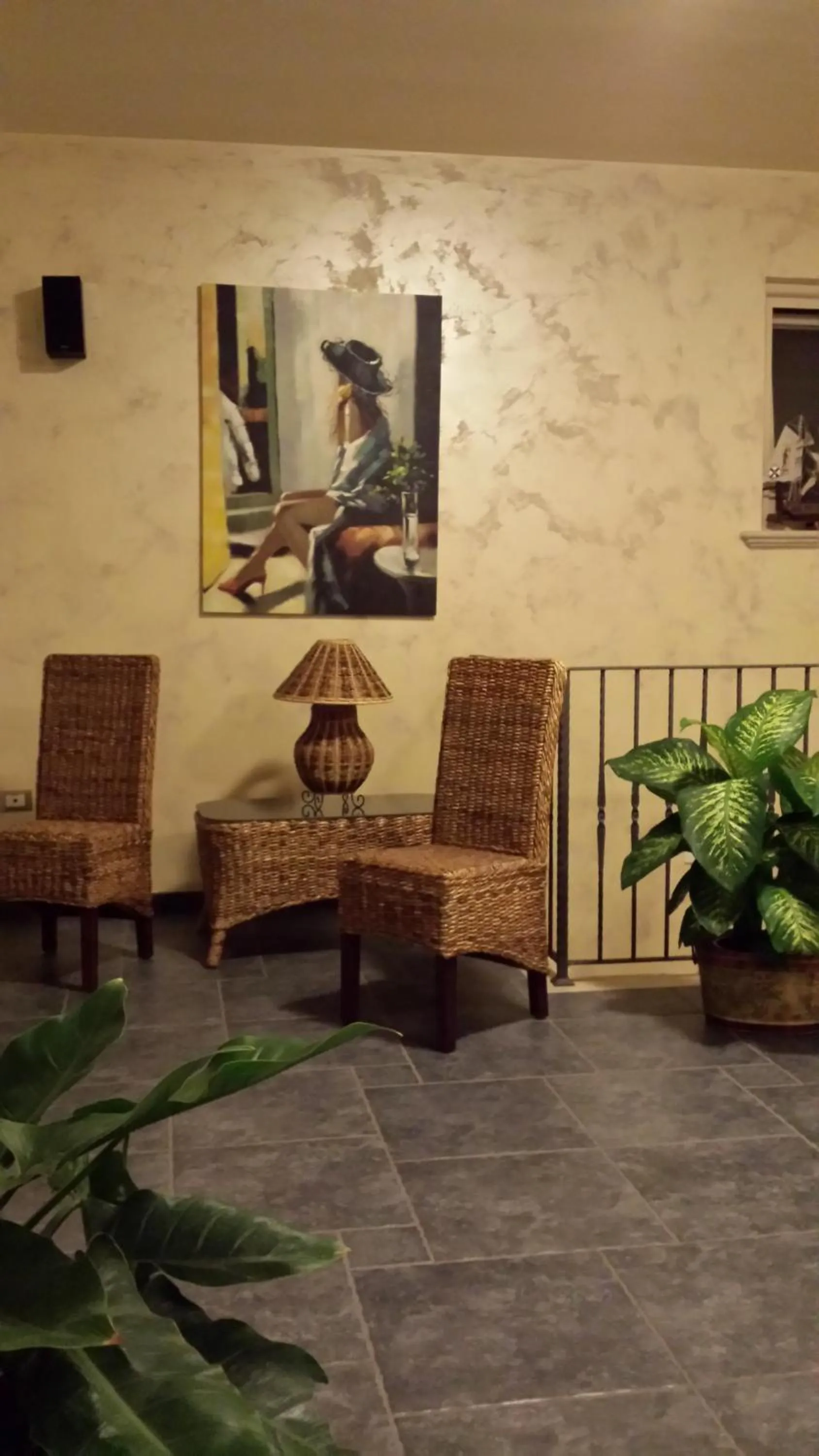 Lobby or reception in Borgo di Santa Barbara