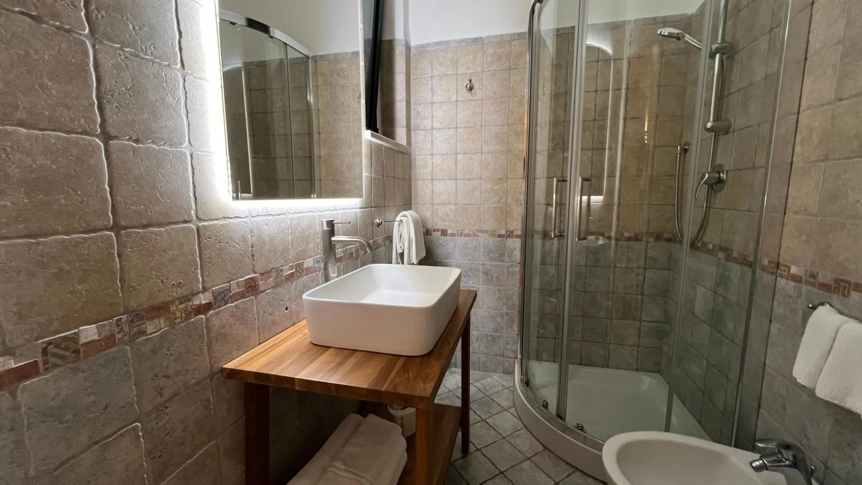 Bathroom in Borgo di Santa Barbara