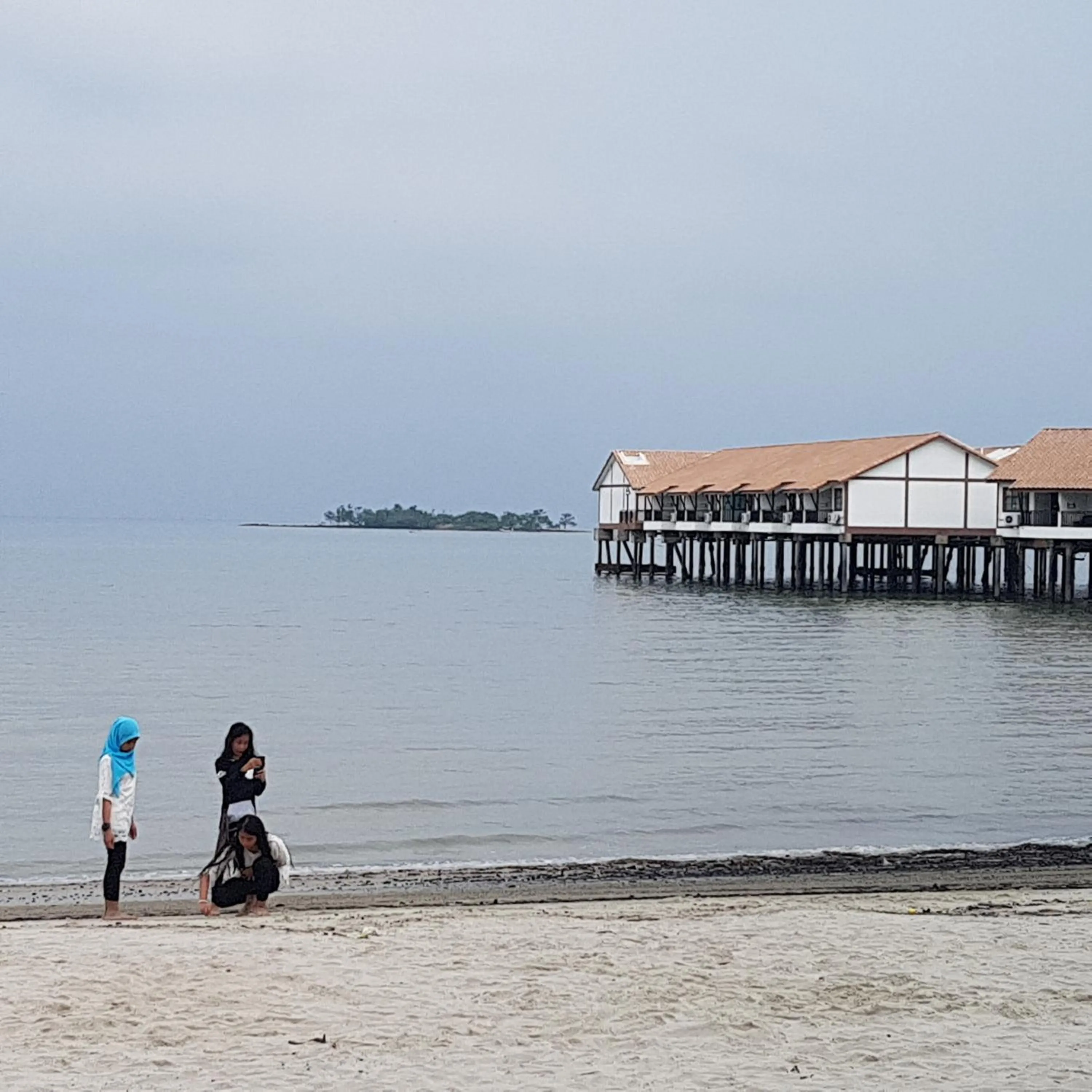 Beach in Tokido Private Water Chalet PD