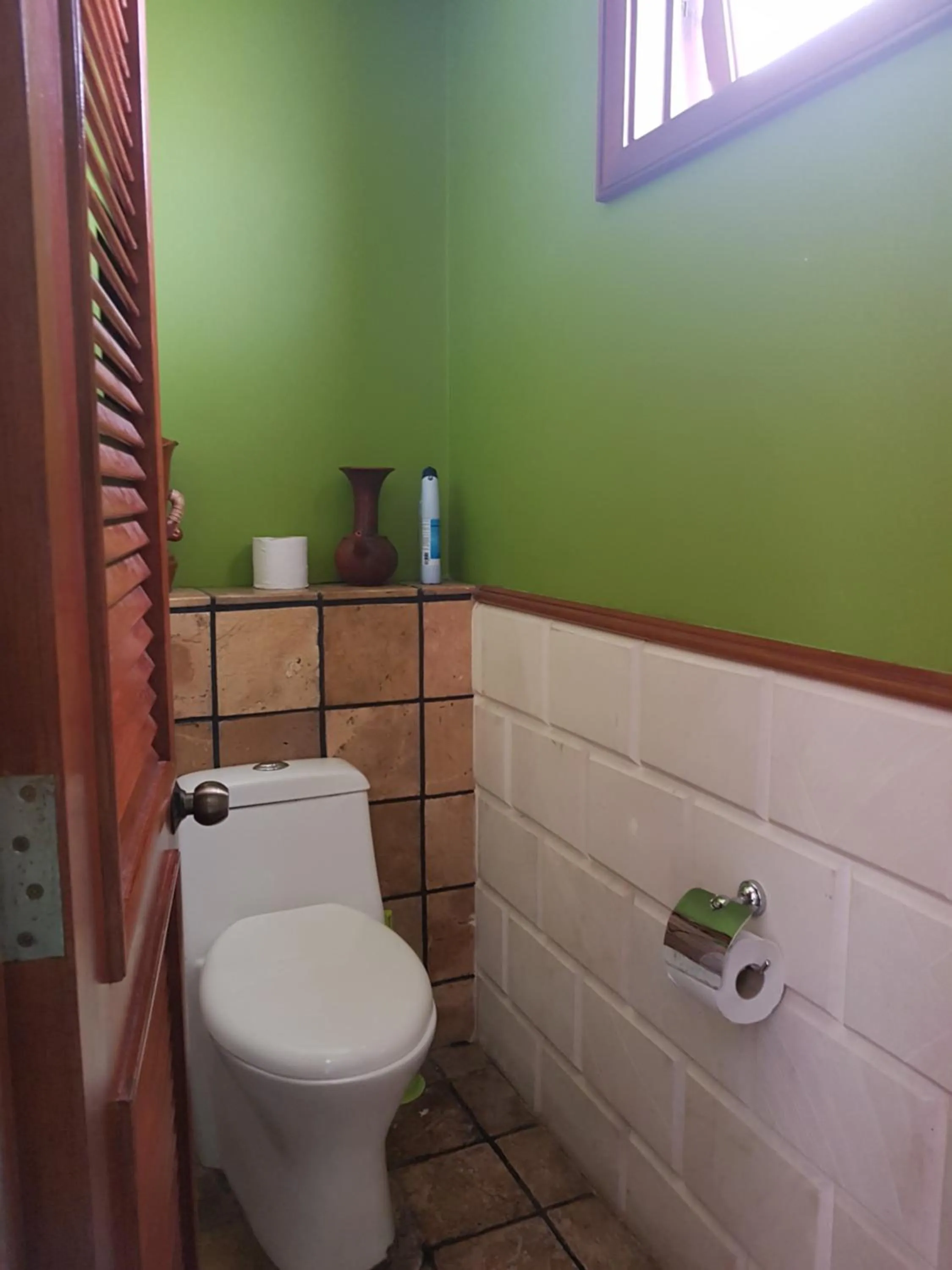 Toilet in Tokido Private Water Chalet PD