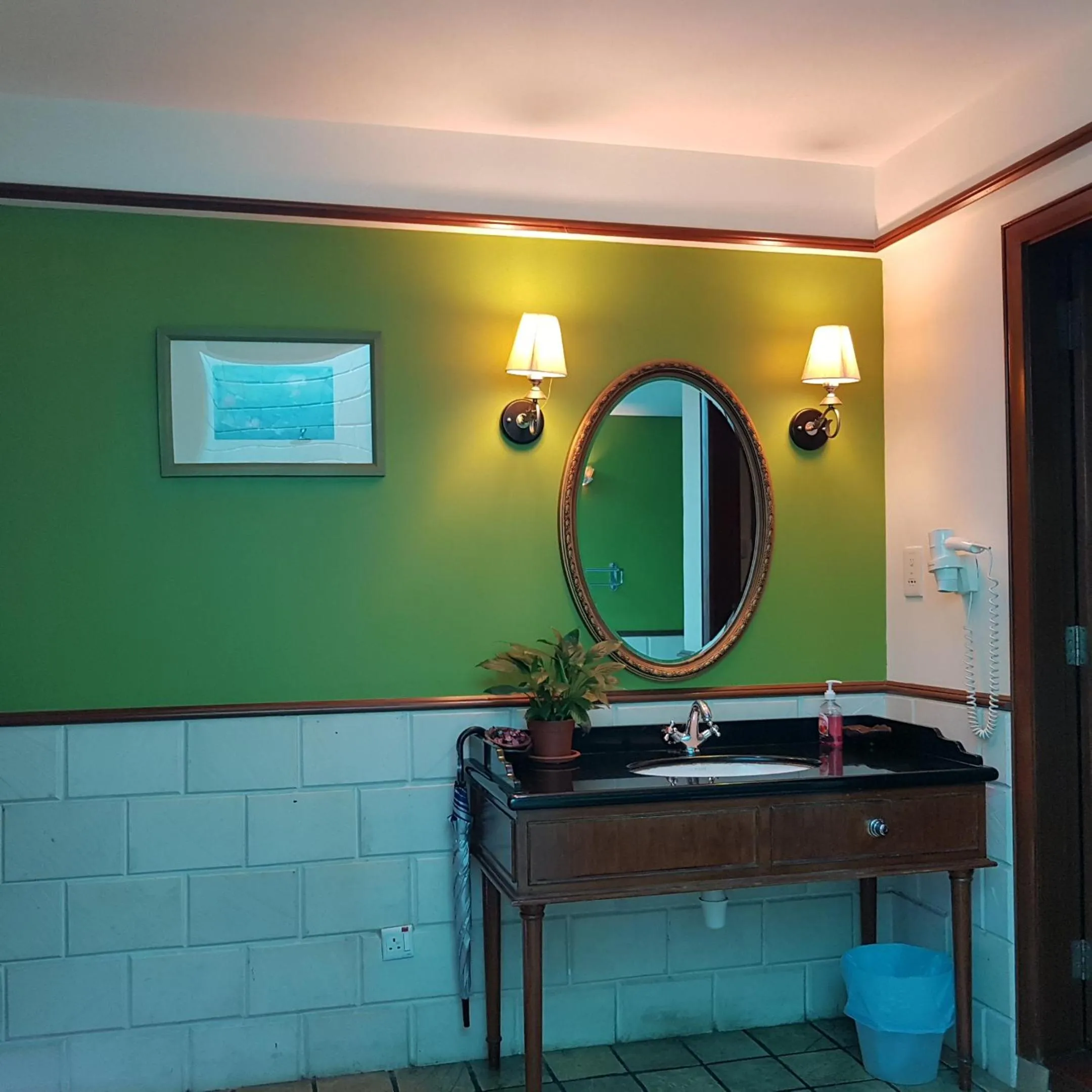 Bathroom in Tokido Private Water Chalet PD