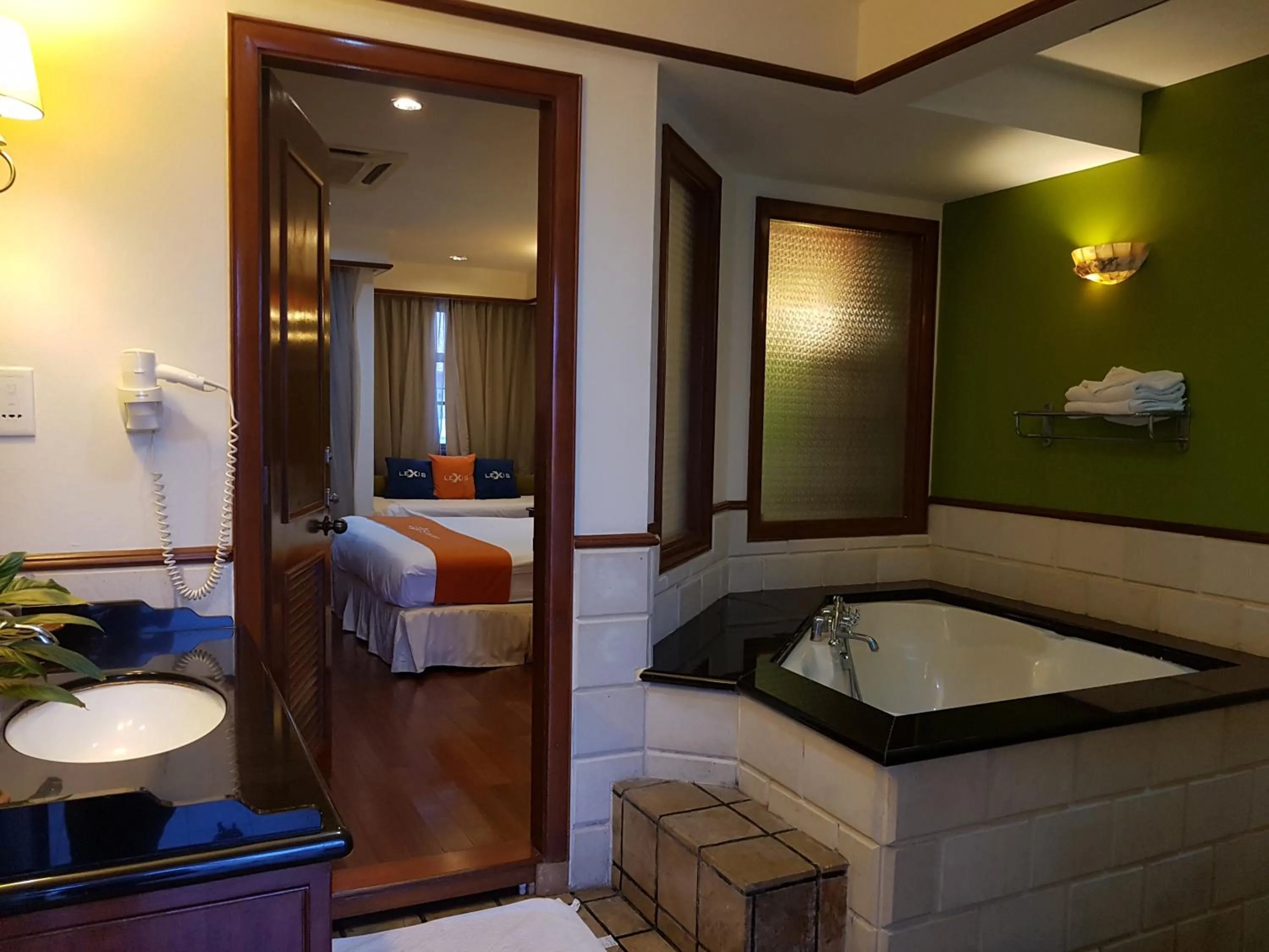 Property building, Bed in Tokido Private Water Chalet PD