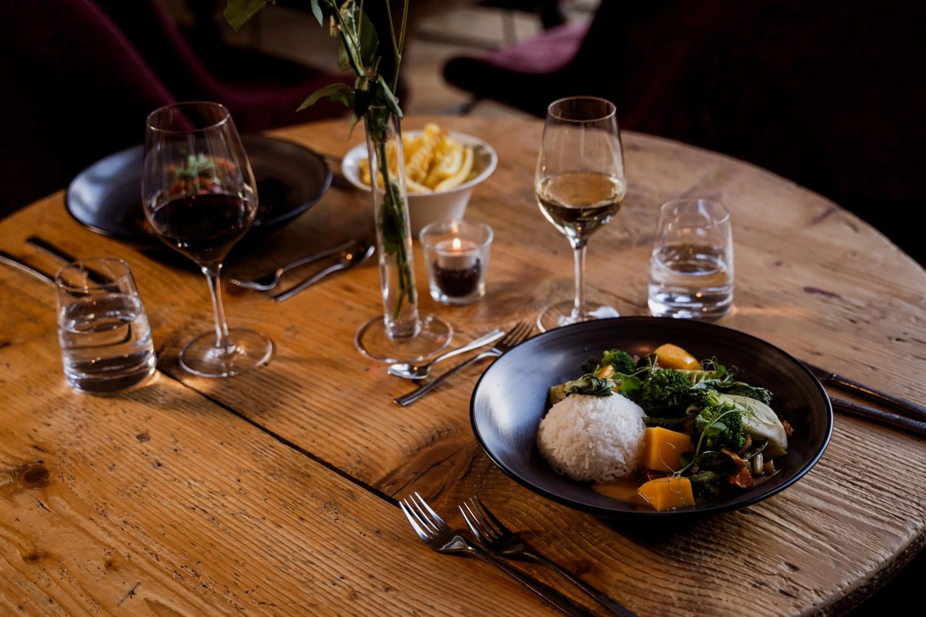 Food and drinks in Hotel Post