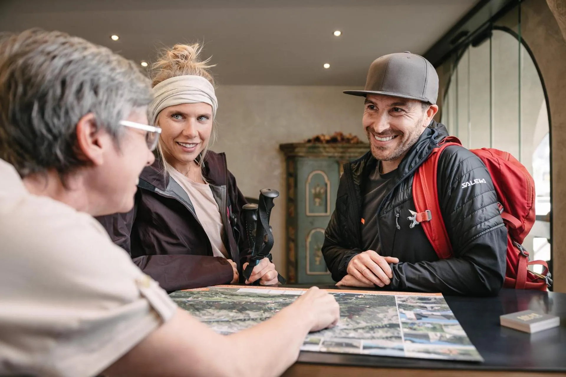 group of guests in Hotel Post