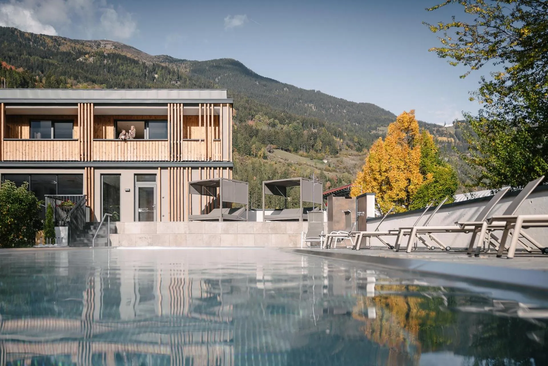 Swimming pool in Hotel Post