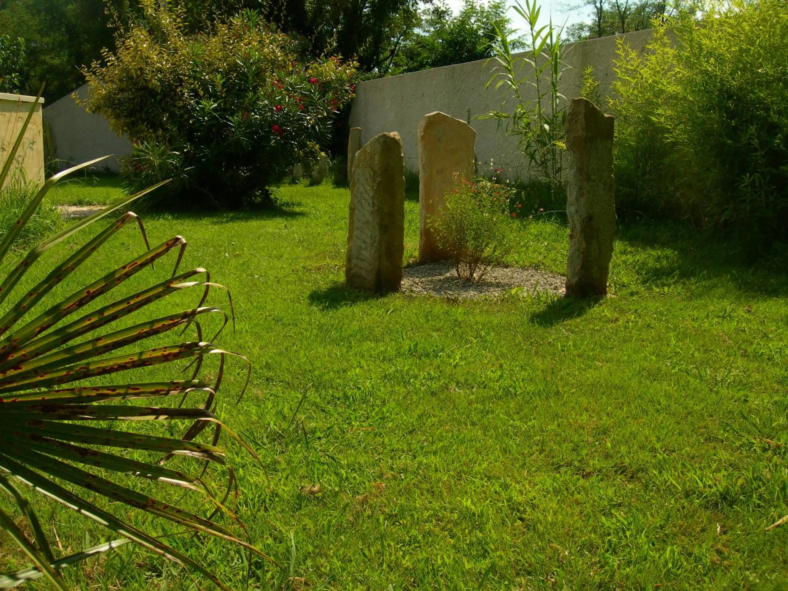 Garden in Hôtel de la Madeleine Anduze