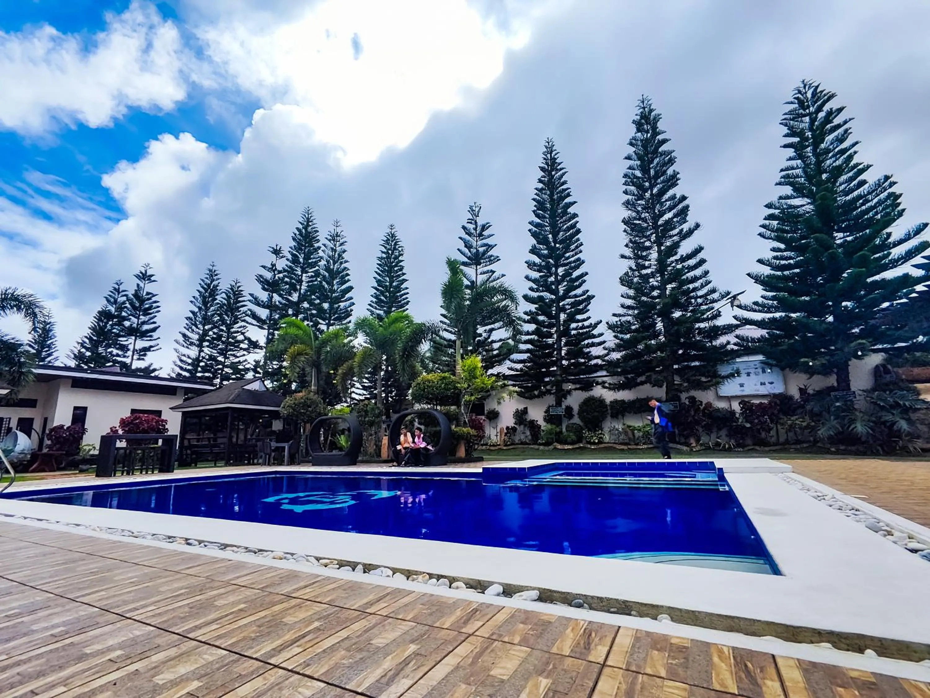 Swimming pool in A&A Garden Suites