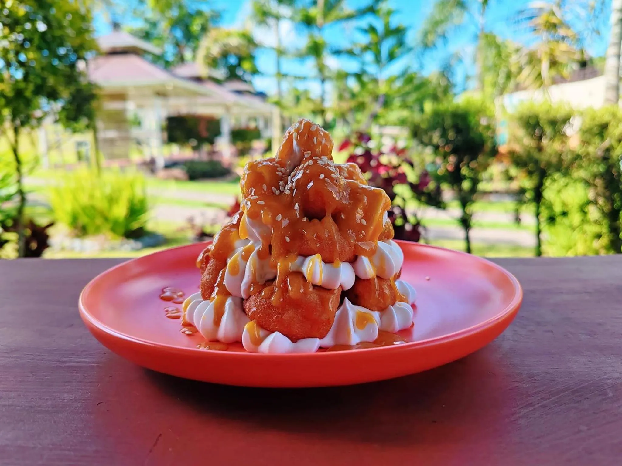 Restaurant/places to eat in A&A Garden Suites